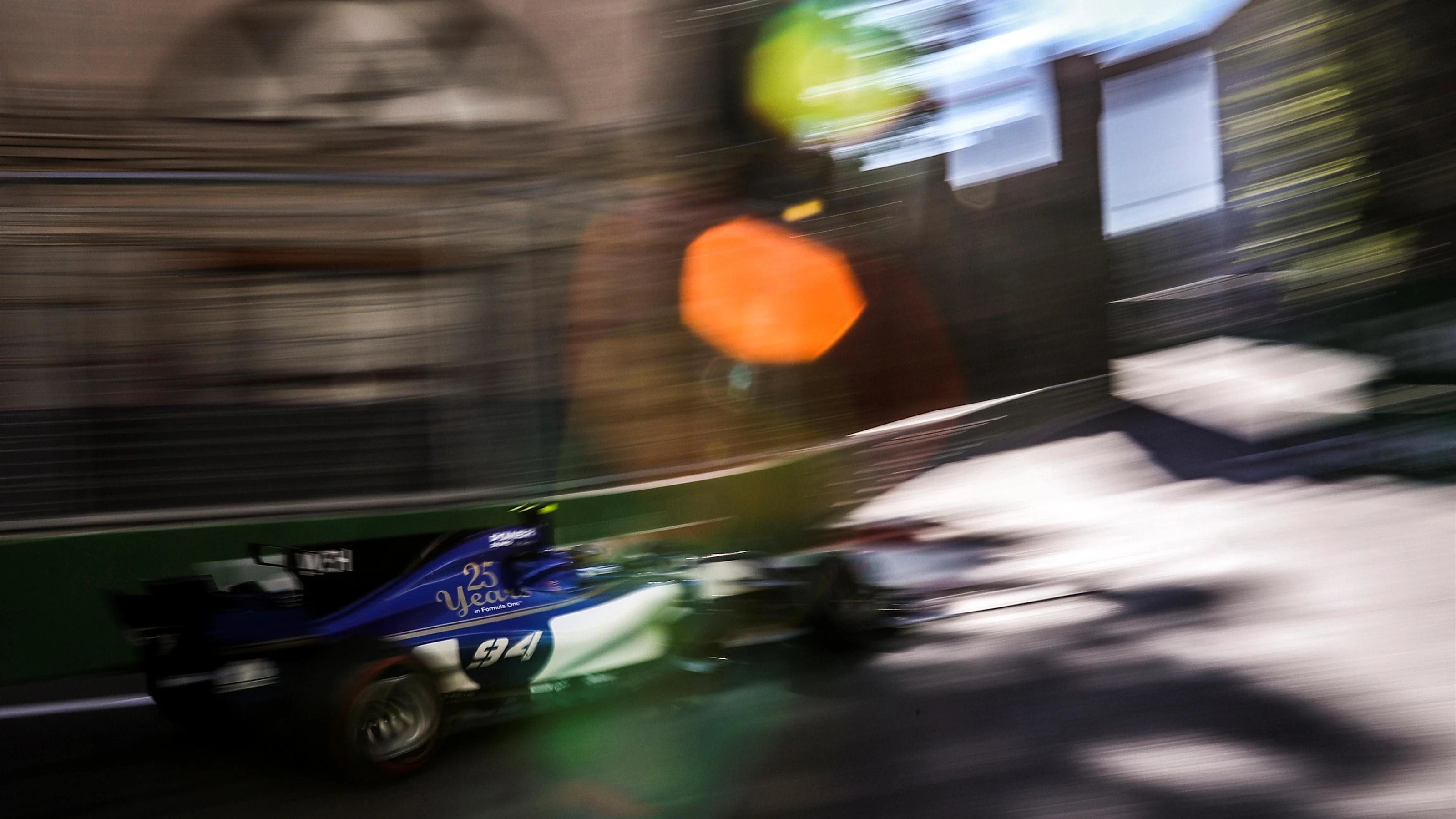 Pascal Wehrlein (GER) Sauber C36 at Formula One World Championship, Rd8, Azerbaijan Grand Prix,