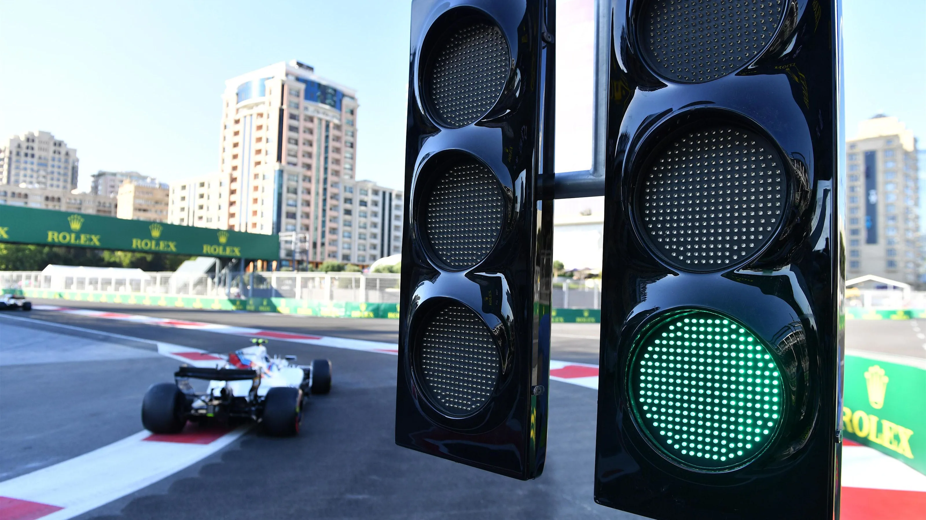Lance Stroll (CDN) Williams FW40 at Formula One World Championship, Rd8, Azerbaijan Grand Prix,