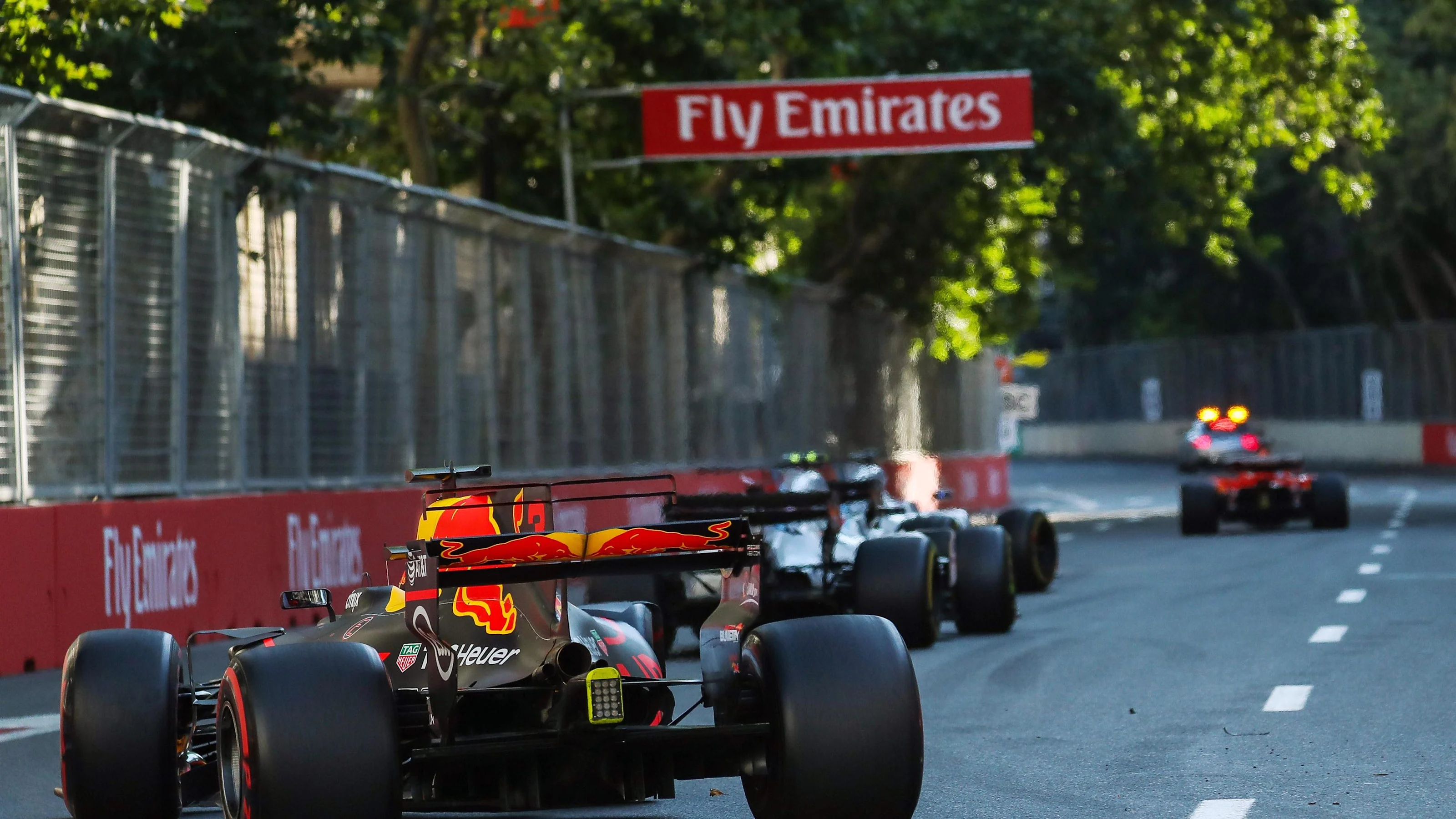 Daniel Ricciardo (AUS) Red Bull Racing RB13 at Formula One World Championship, Rd8, Azerbaijan