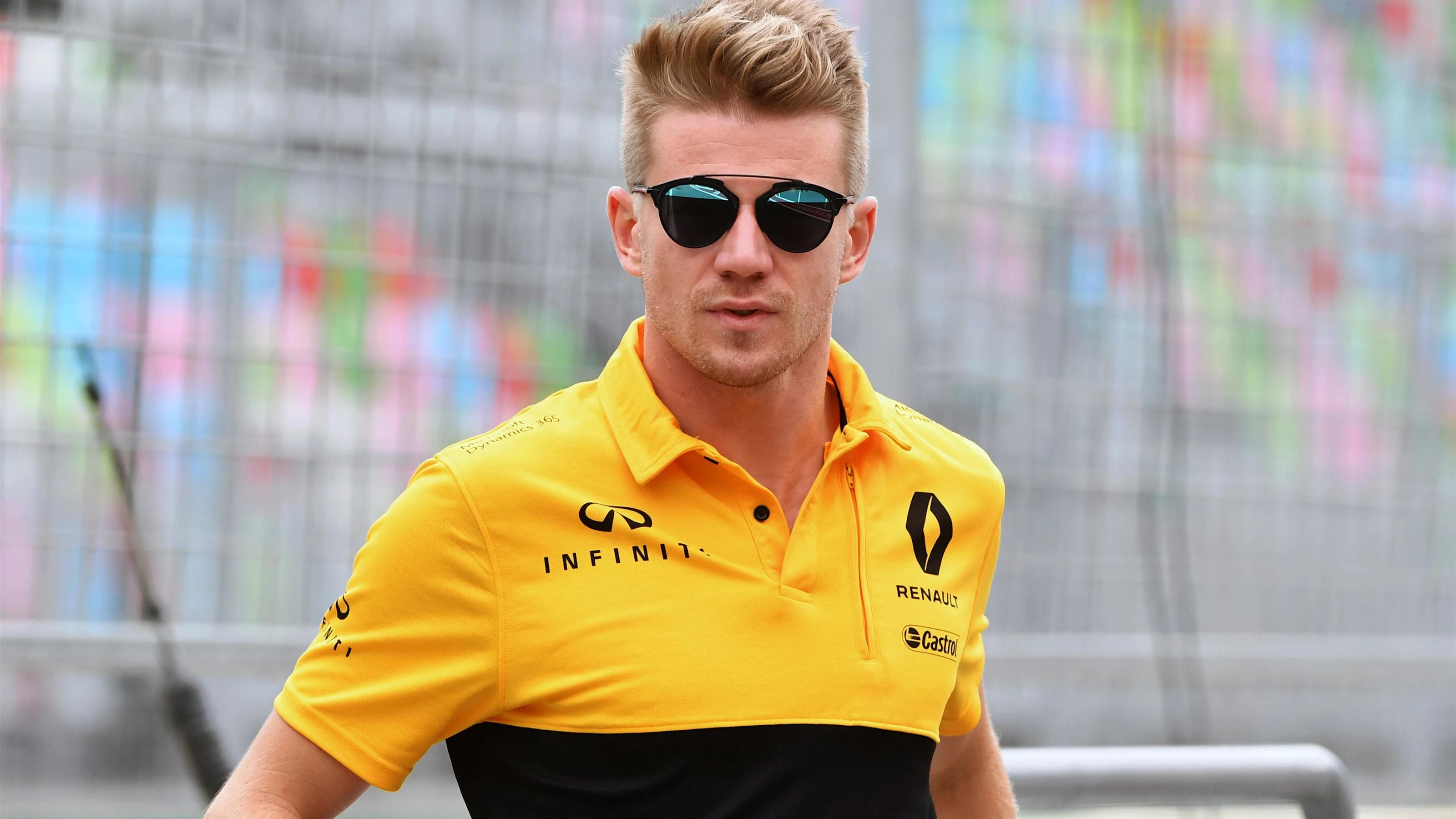 Nico Hulkenberg (GER) Renault Sport F1 Team at Formula One World Championship, Rd8, Azerbaijan