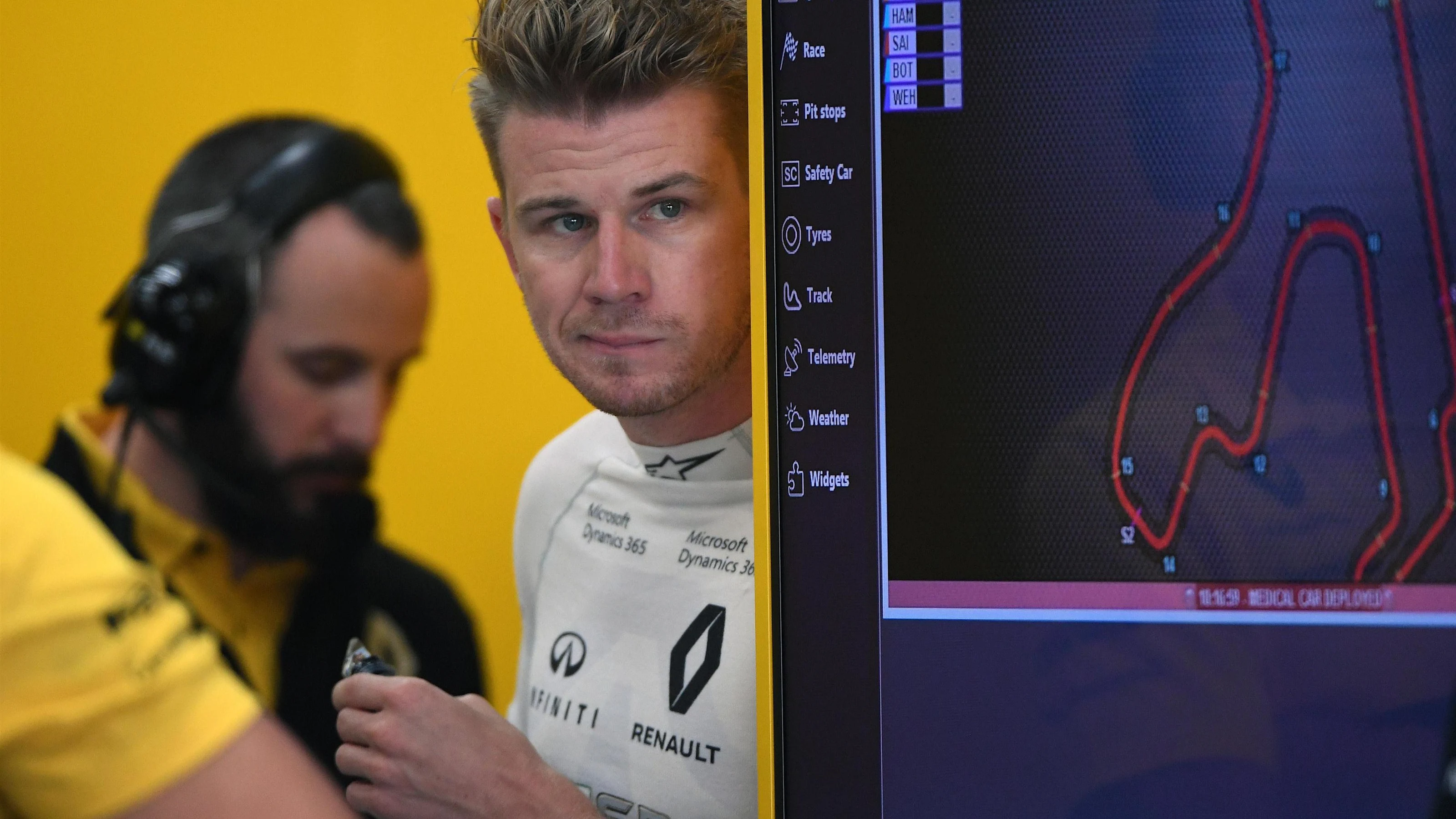 Nico Hulkenberg (GER) Renault Sport F1 Team at Formula One World Championship, Rd12, Belgian Grand