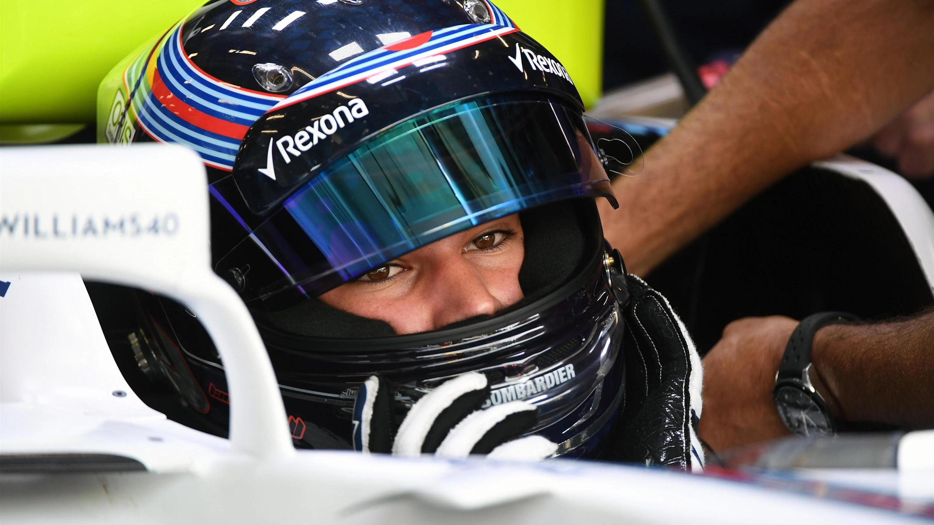 Lance Stroll (CDN) Williams FW40 at Formula One World Championship, Rd12, Belgian Grand Prix,