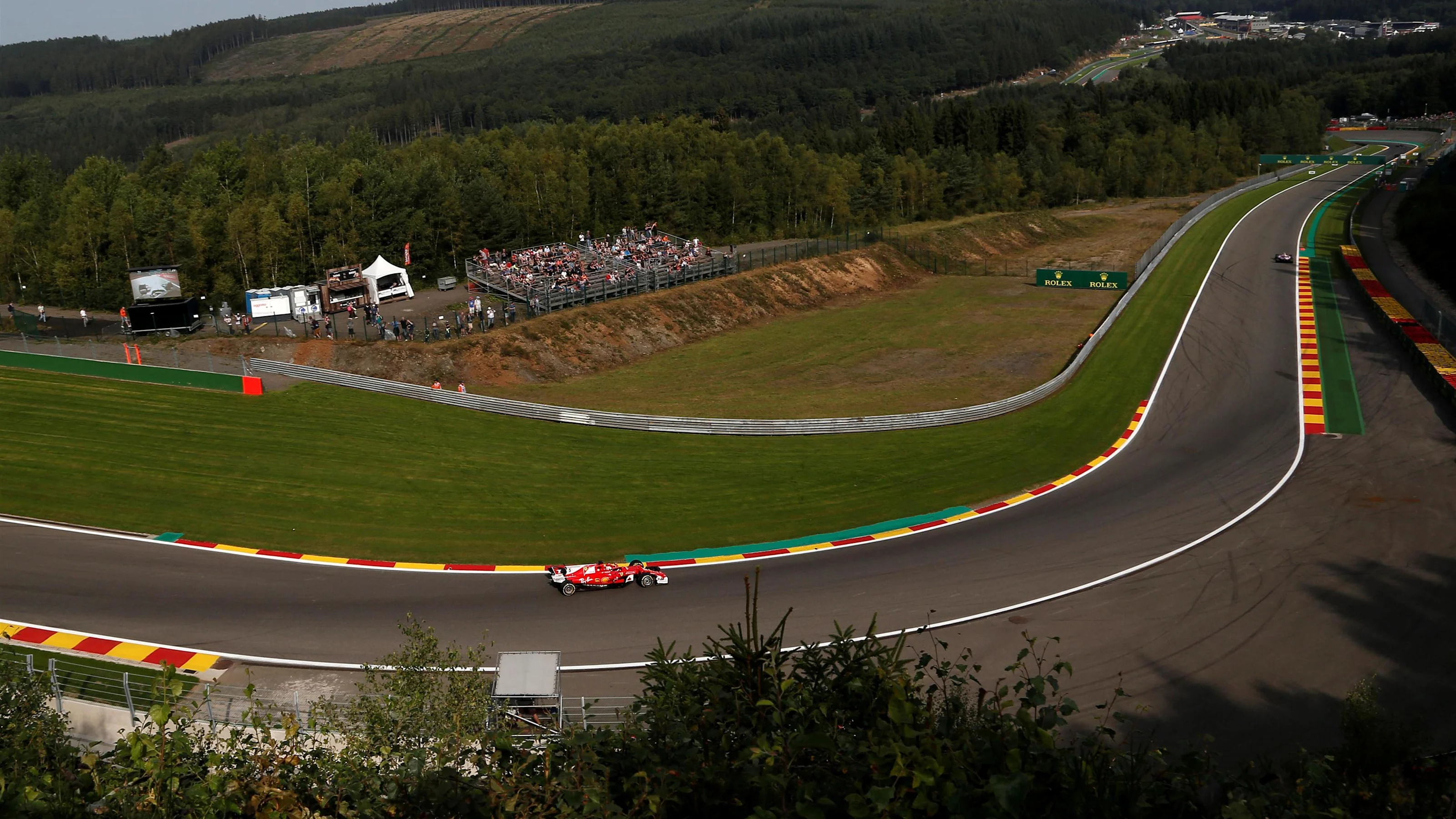 Sebastian Vettel (GER) Ferrari SF70-H at Formula One World Championship, Rd12, Belgian Grand Prix,