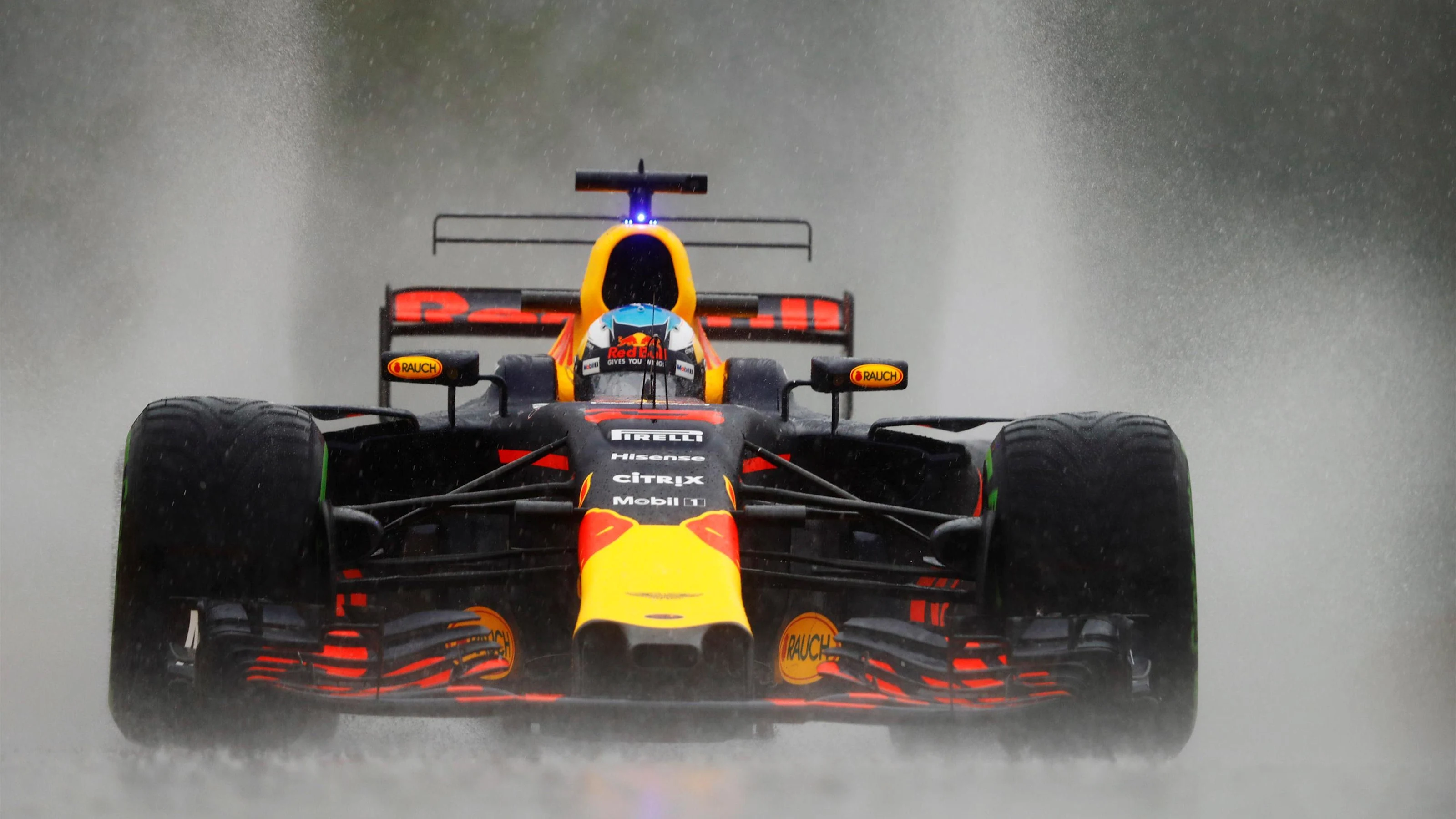 Daniel Ricciardo (AUS) Red Bull Racing RB13 at Formula One World Championship, Rd12, Belgian Grand