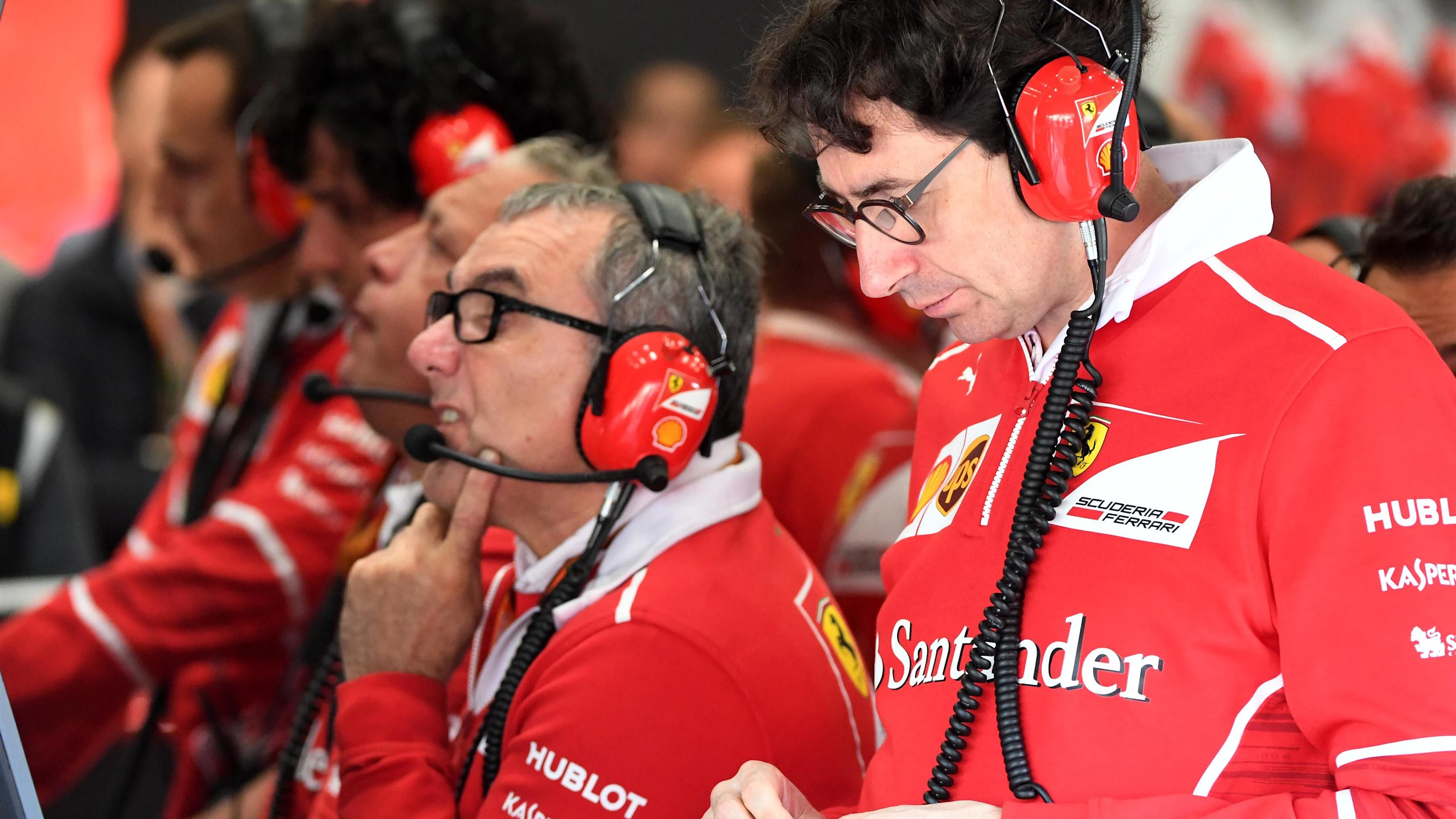 Mattia Binotto (ITA) Ferrari Chief Technical Officer at Formula One World Championship, Rd12,