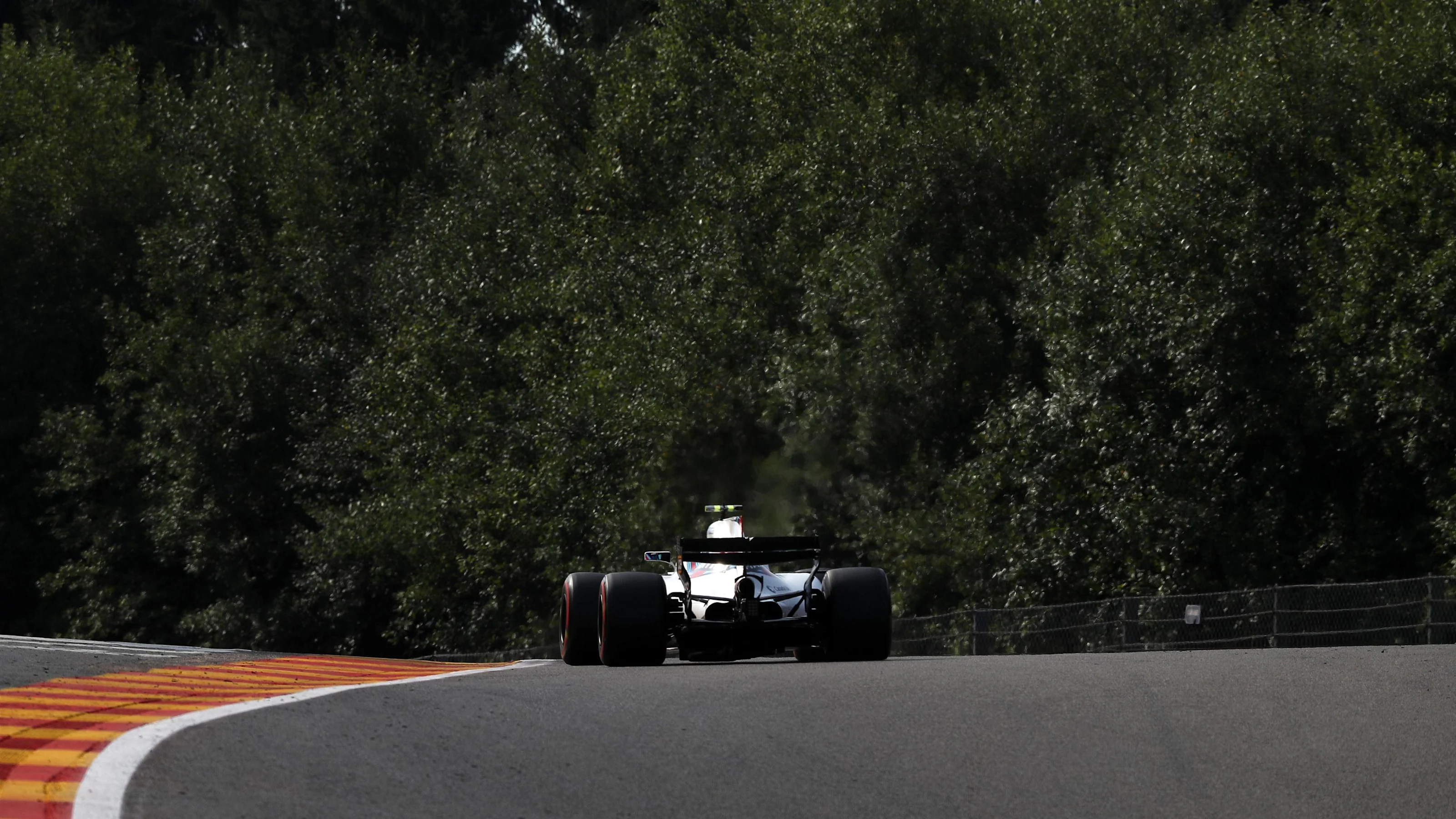 Lance Stroll (CDN) Williams FW40 at Formula One World Championship, Rd12, Belgian Grand Prix,
