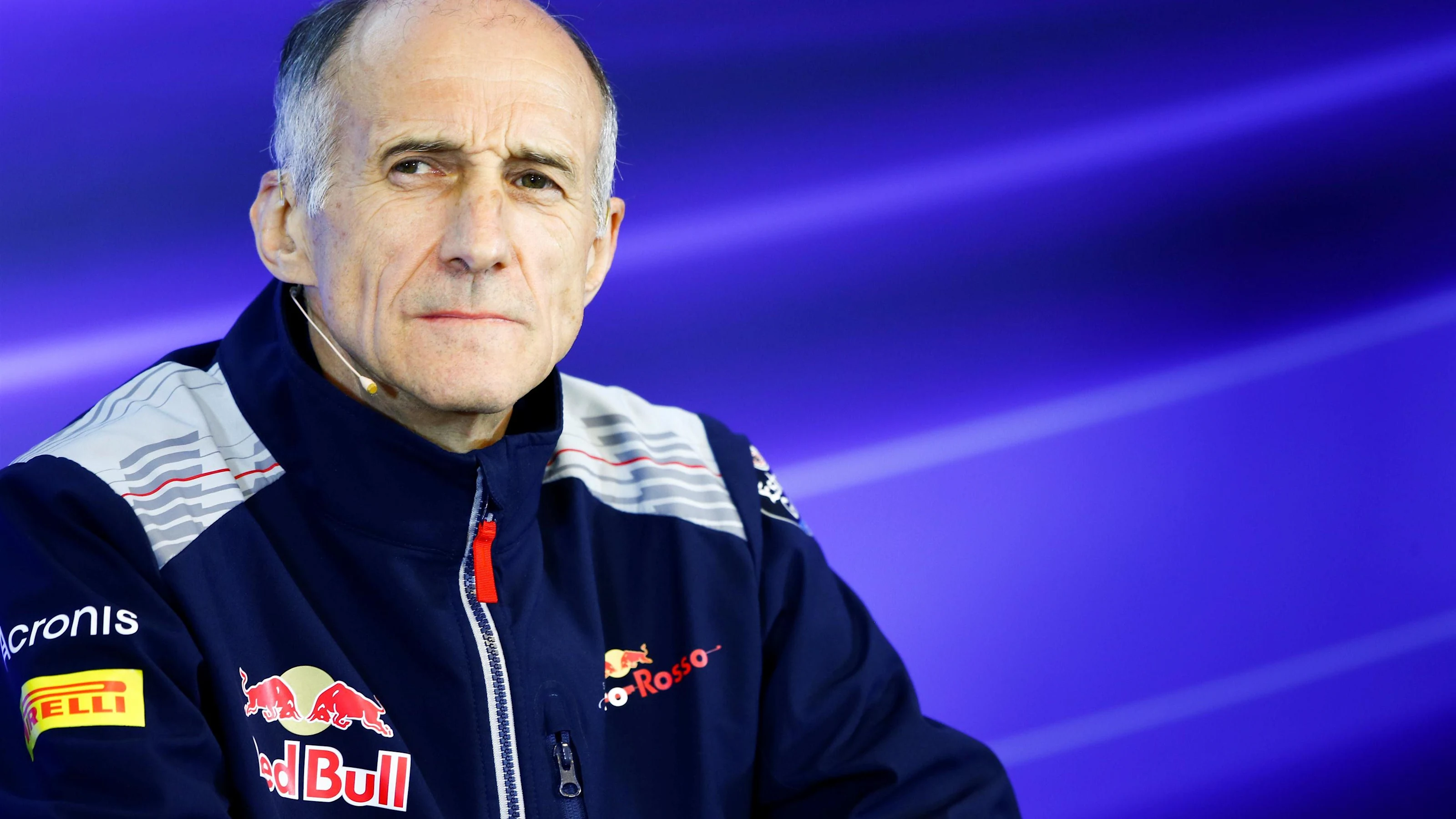 Franz Tost (AUT) Scuderia Toro Rosso Team Principal in the Press Conference at Formula One World