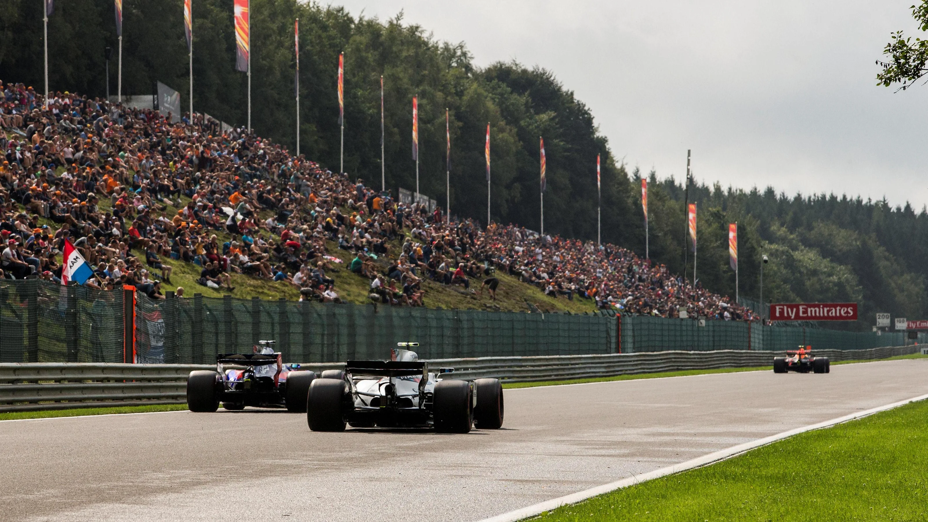 Lance Stroll (CDN) Williams FW40 at Formula One World Championship, Rd12, Belgian Grand Prix,