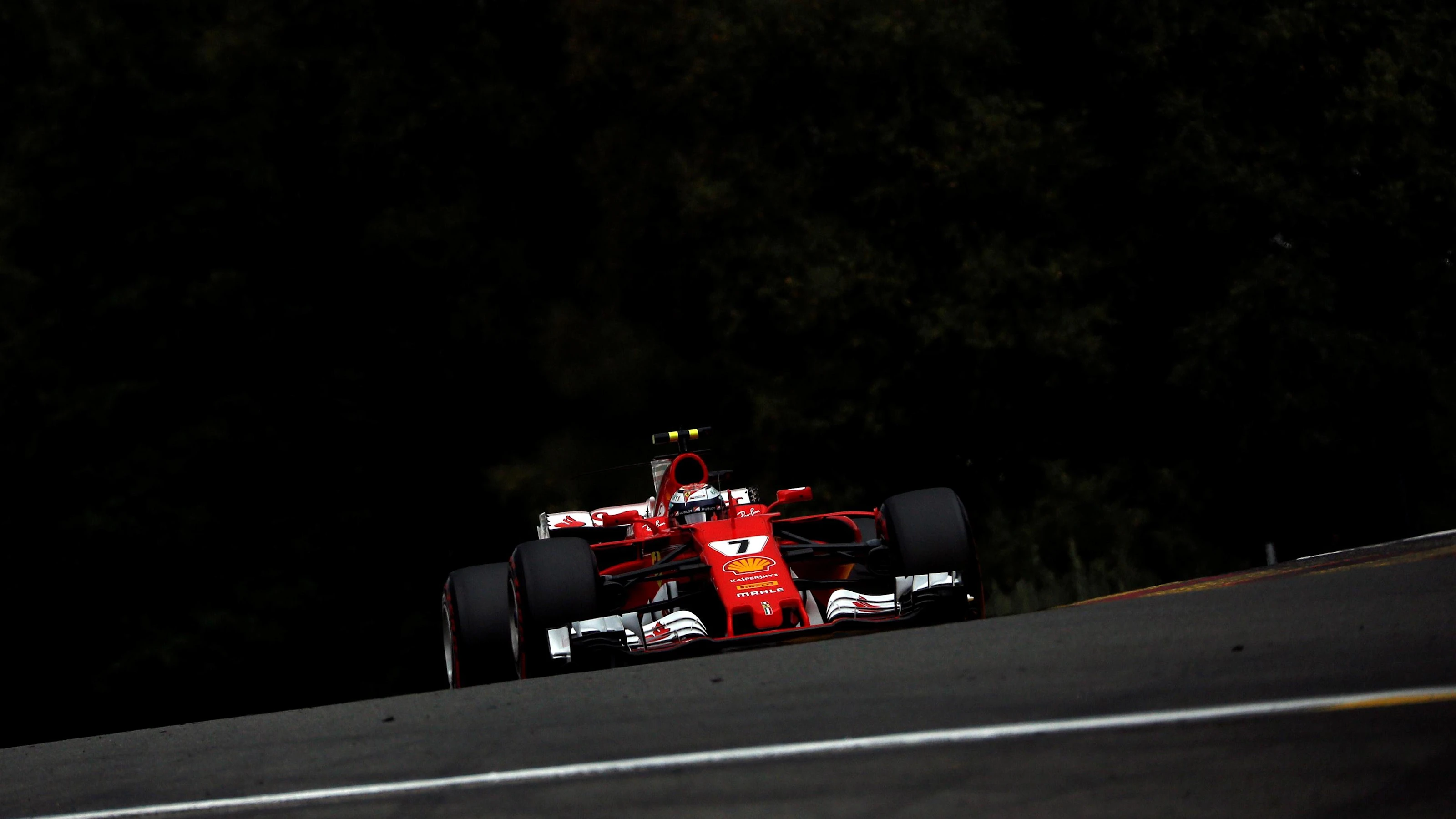Kimi Raikkonen (FIN) Ferrari SF70-H at Formula One World Championship, Rd12, Belgian Grand Prix,