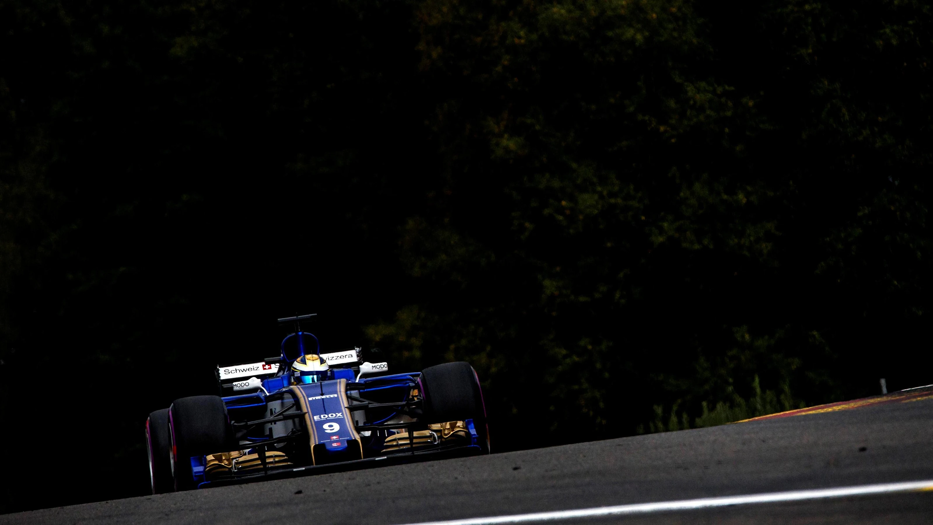 Marcus Ericsson (SWE) Sauber C36 at Formula One World Championship, Rd12, Belgian Grand Prix,