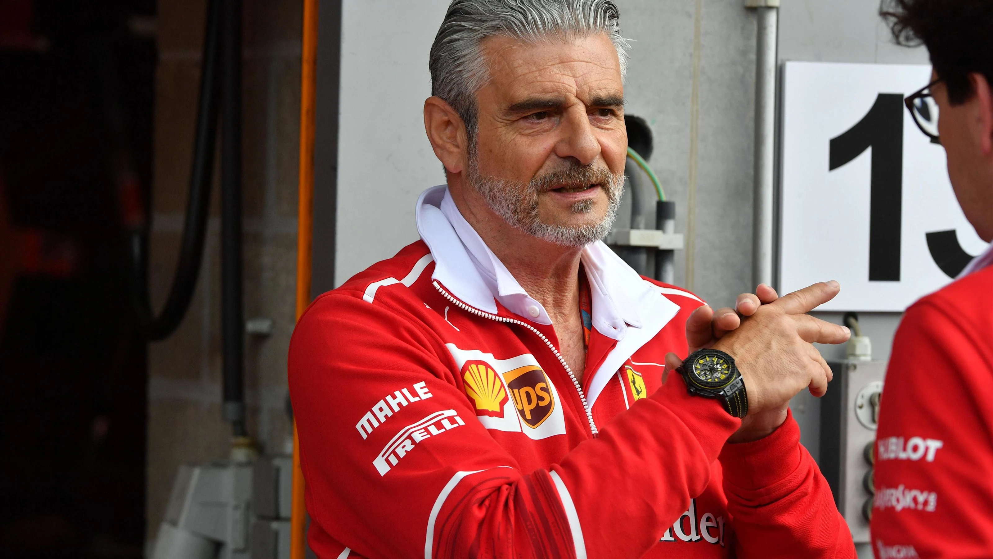 Maurizio Arrivabene (ITA) Ferrari Team Principal at Formula One World Championship, Rd12, Belgian
