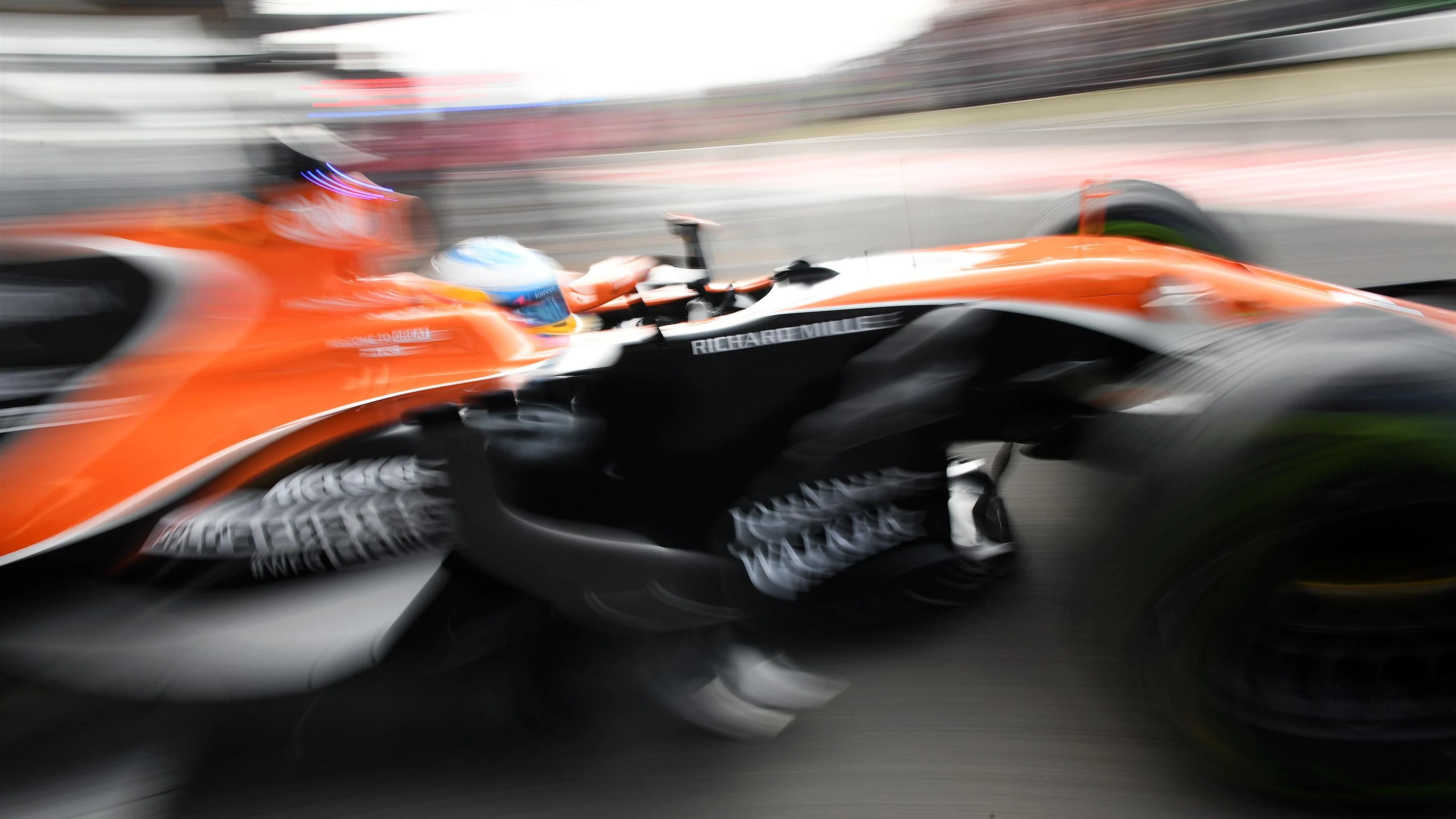 Fernando Alonso (ESP) McLaren MCL32 at Formula One World Championship, Rd12, Belgian Grand Prix,