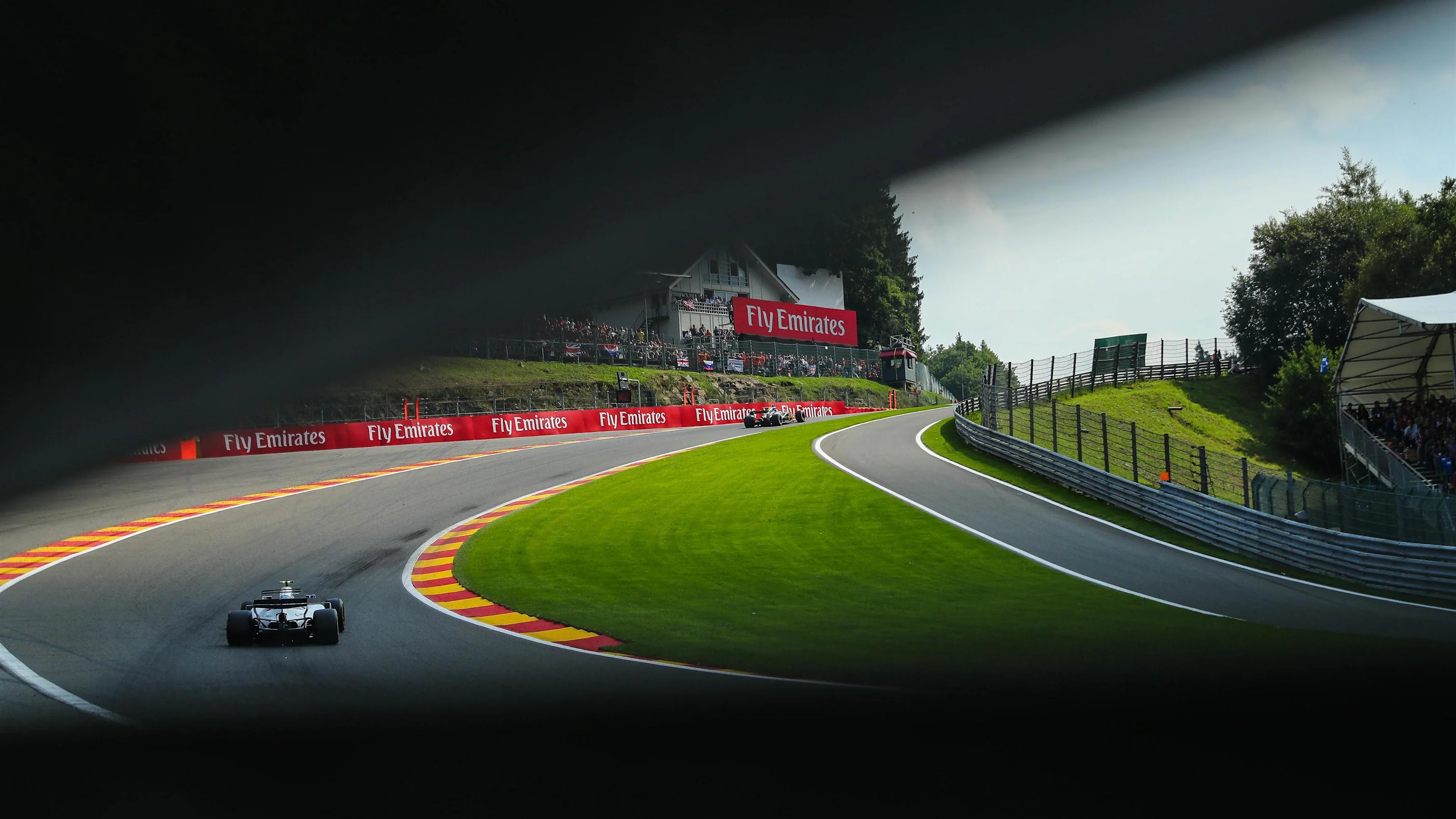 Lance Stroll (CDN) Williams FW40 at Formula One World Championship, Rd12, Belgian Grand Prix, Race,