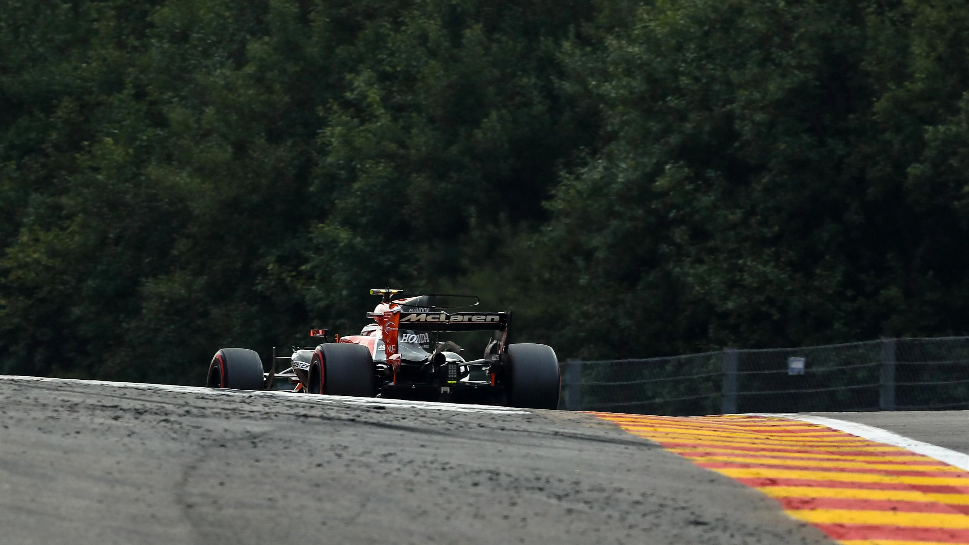 Stoffel Vandoorne (BEL) McLaren MCL32 at Formula One World Championship, Rd12, Belgian Grand Prix,