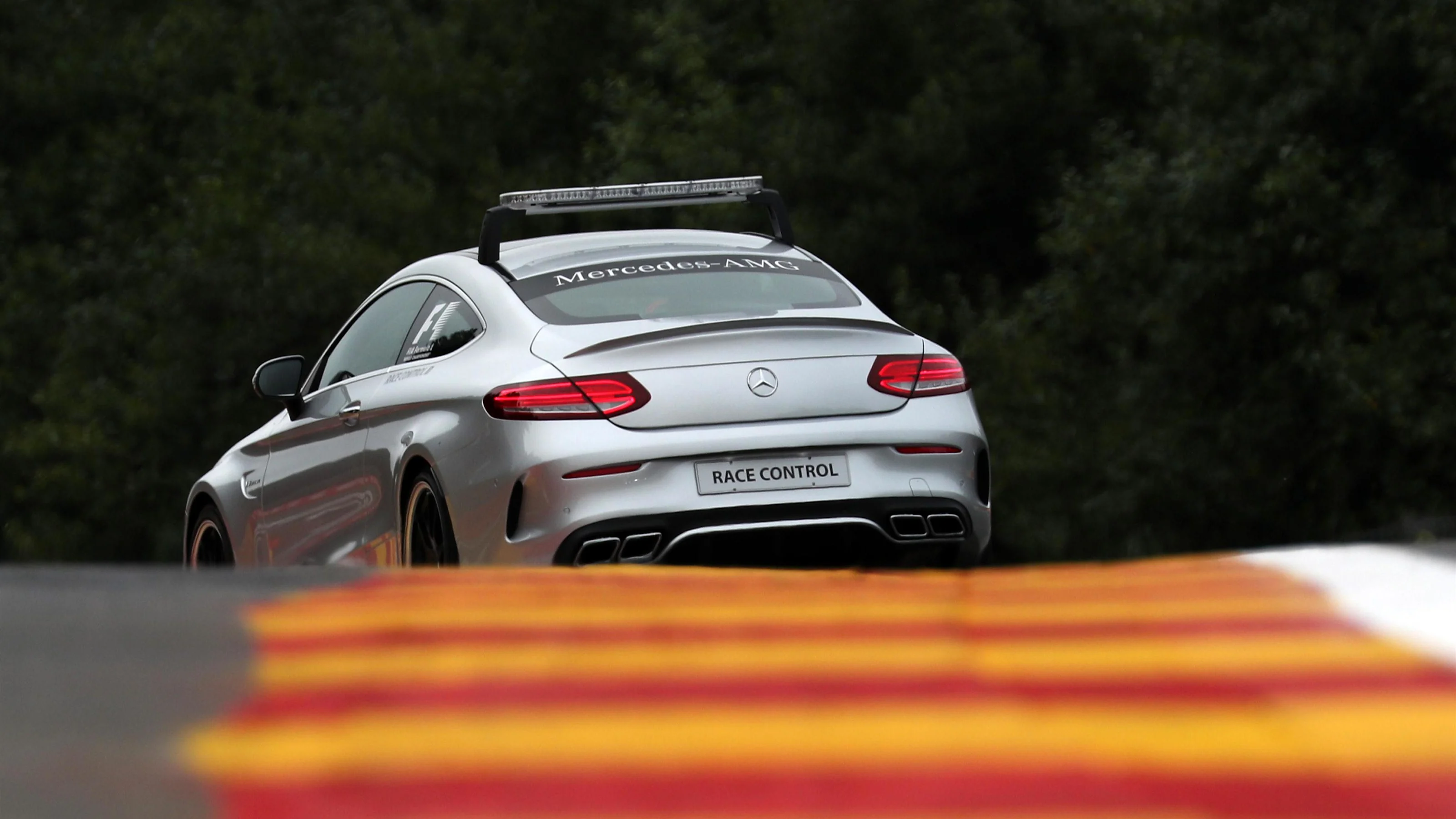 Race control car at Formula One World Championship, Rd12, Belgian Grand Prix, Preparations, Spa