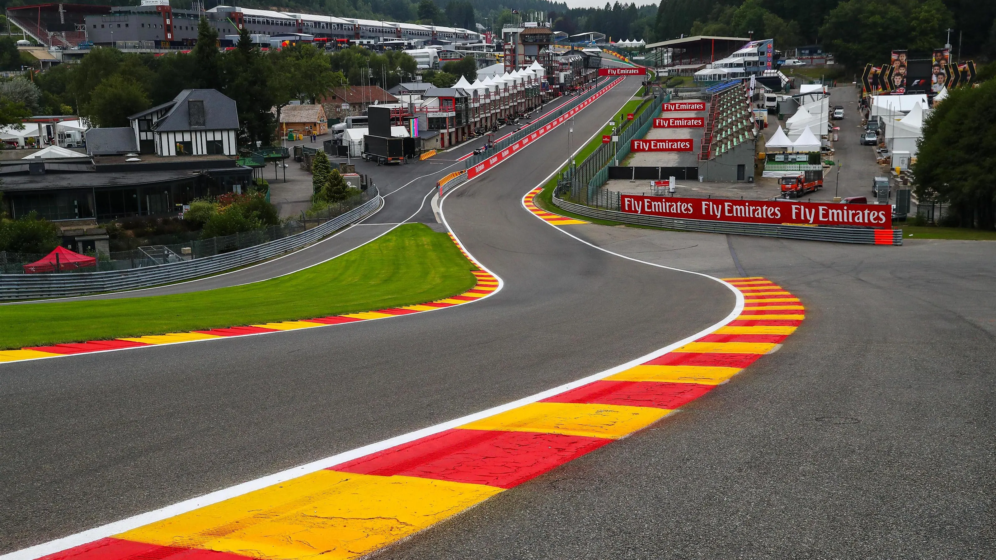 Eau Rouge at Formula One World Championship, Rd12, Belgian Grand Prix, Preparations, Spa