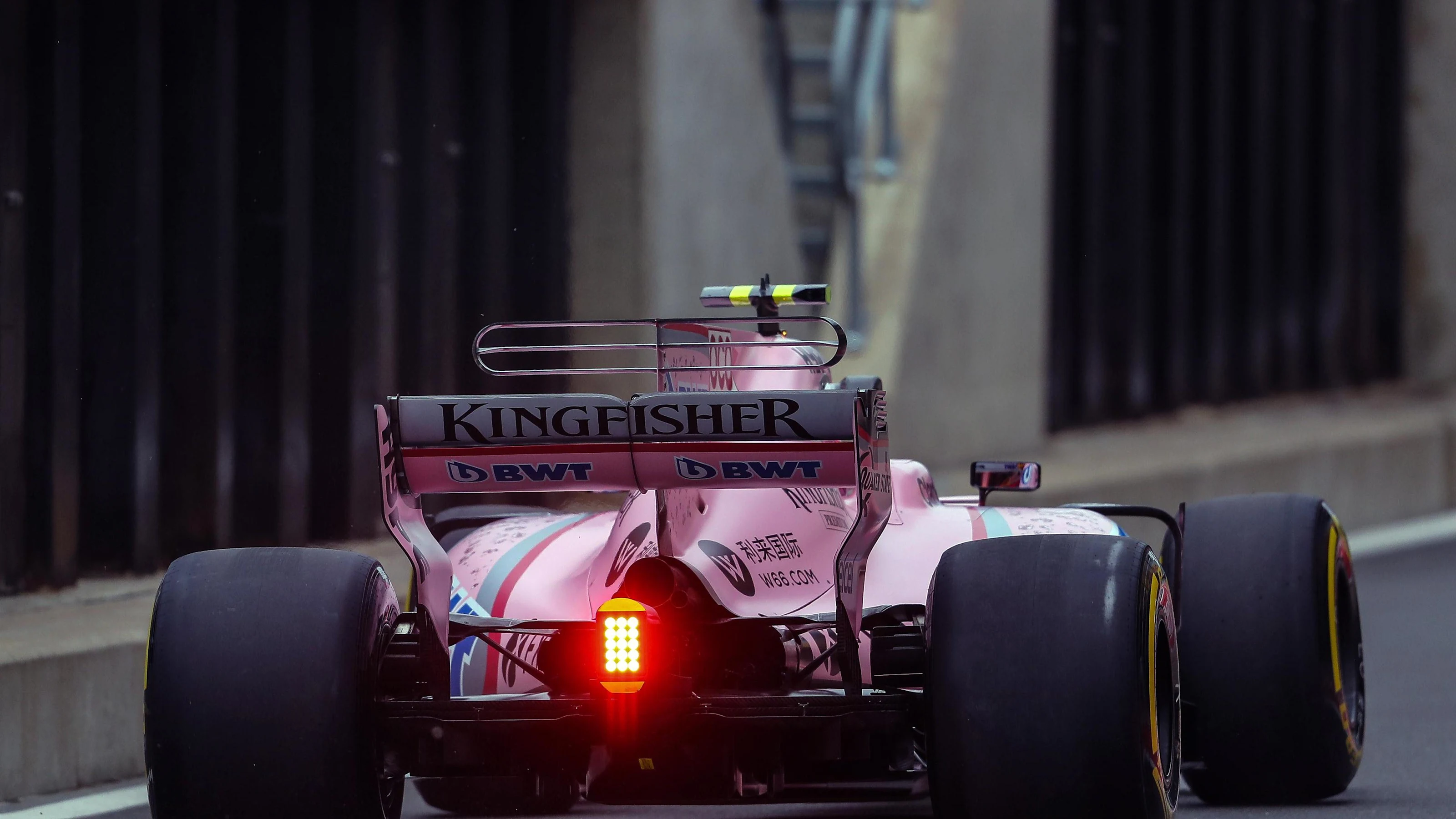 Esteban Ocon (FRA) Force India VJM10 at Formula One World Championship, Rd10, British Grand Prix,