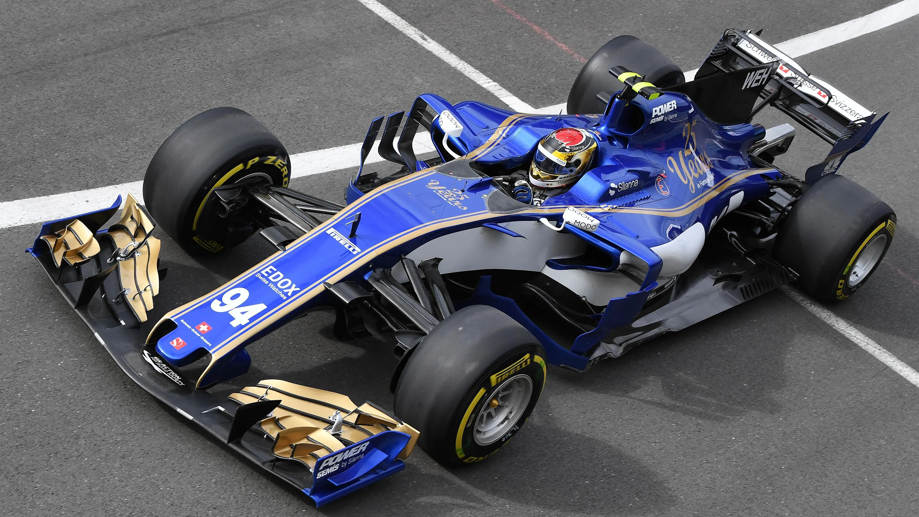 Pascal Wehrlein (GER) Sauber C36 at Formula One World Championship, Rd10, British Grand Prix,