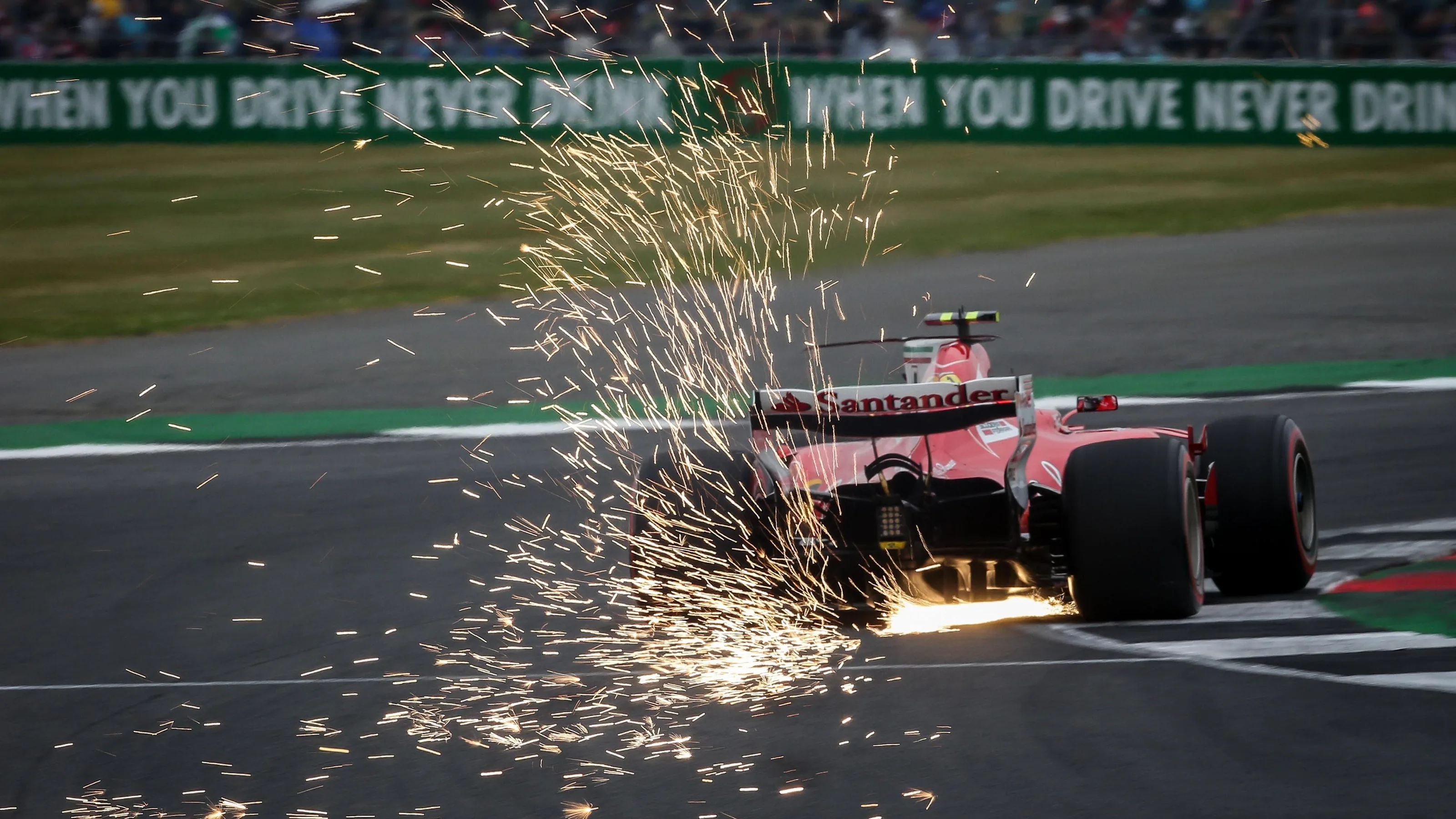 Kimi Raikkonen (FIN) Ferrari SF70-H at Formula One World Championship, Rd10, British Grand Prix,