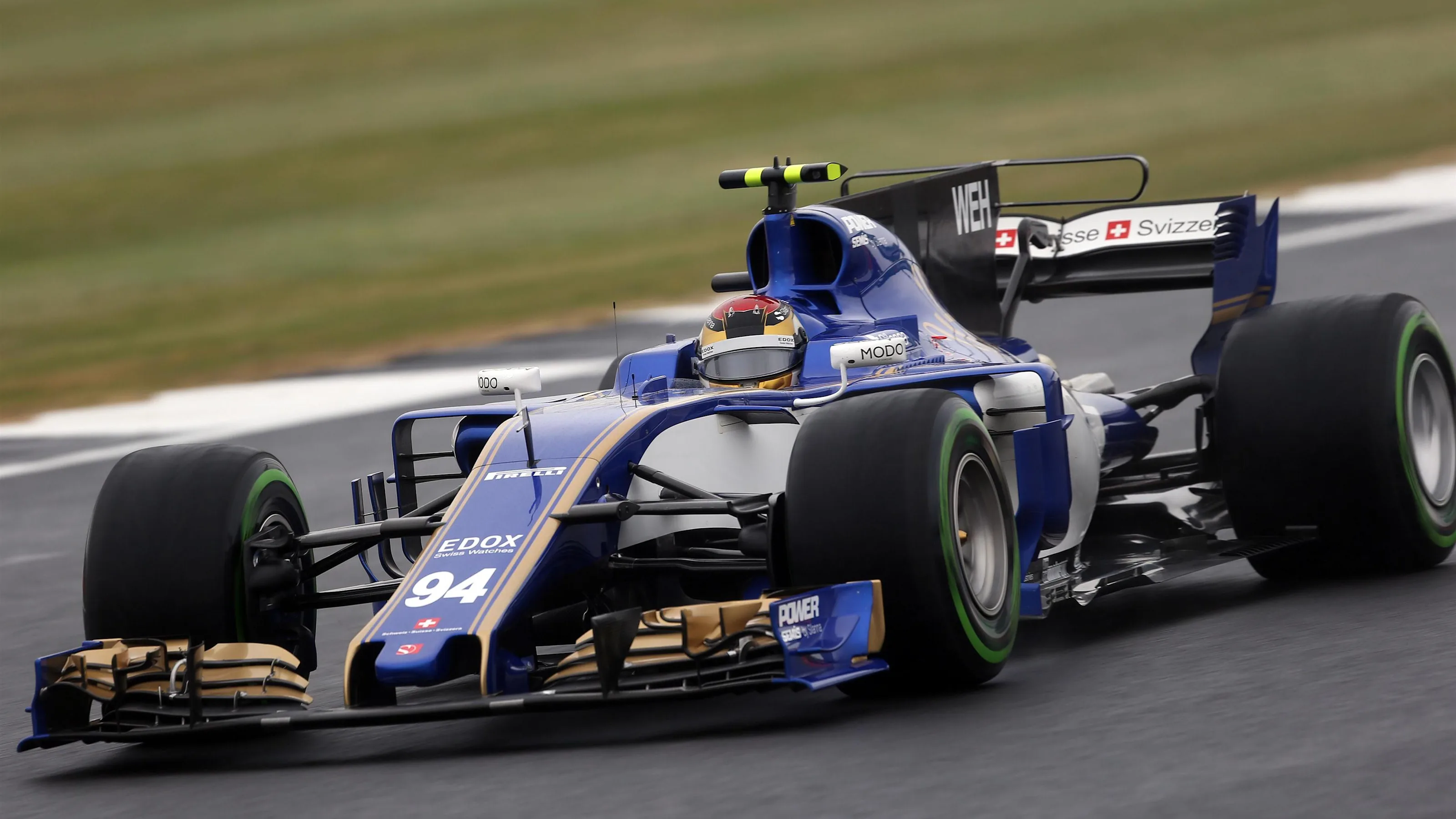 Pascal Wehrlein (GER) Sauber C36 at Formula One World Championship, Rd10, British Grand Prix,