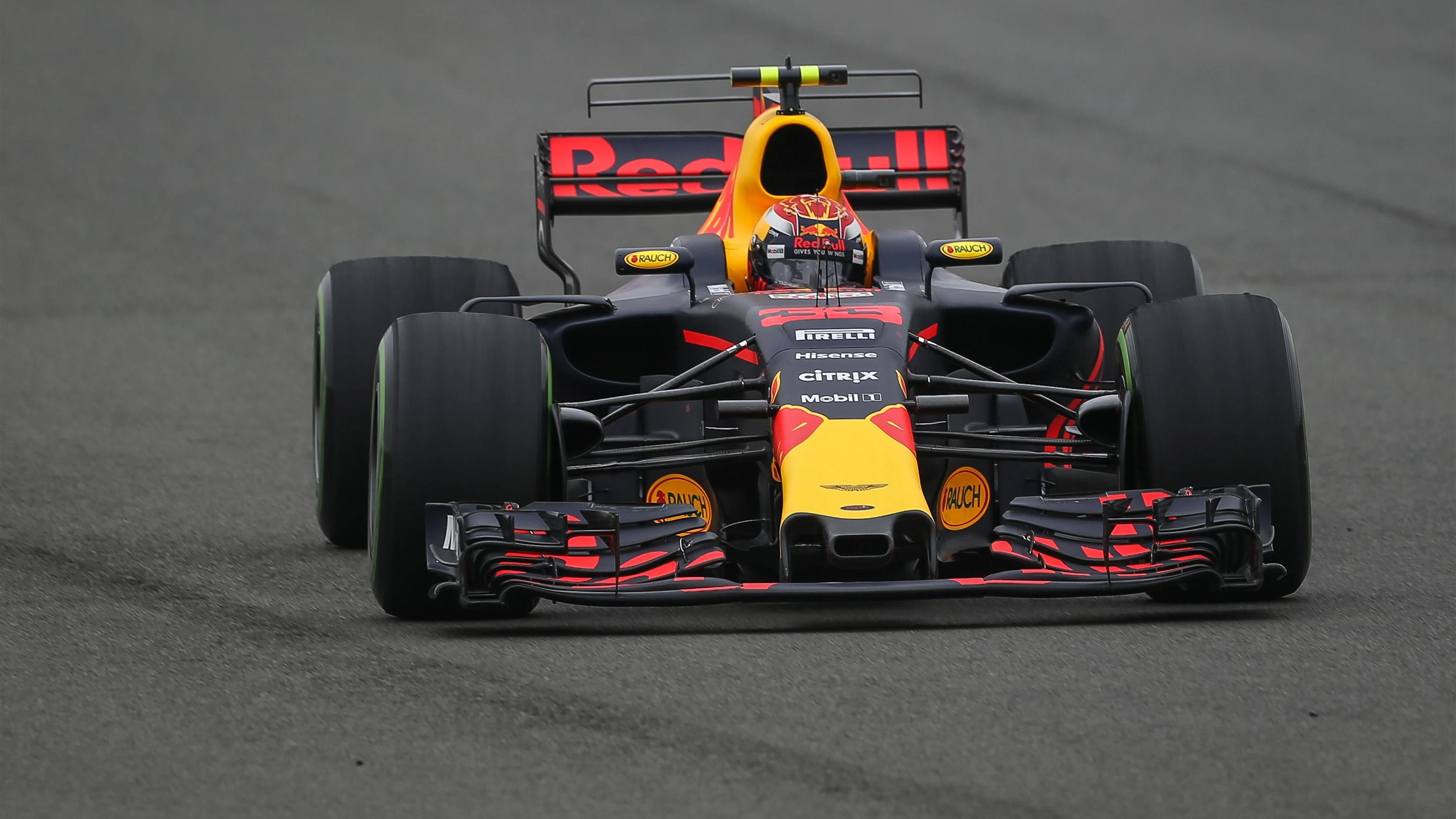 Max Verstappen (NED) Red Bull Racing RB13 at Formula One World Championship, Rd10, British Grand