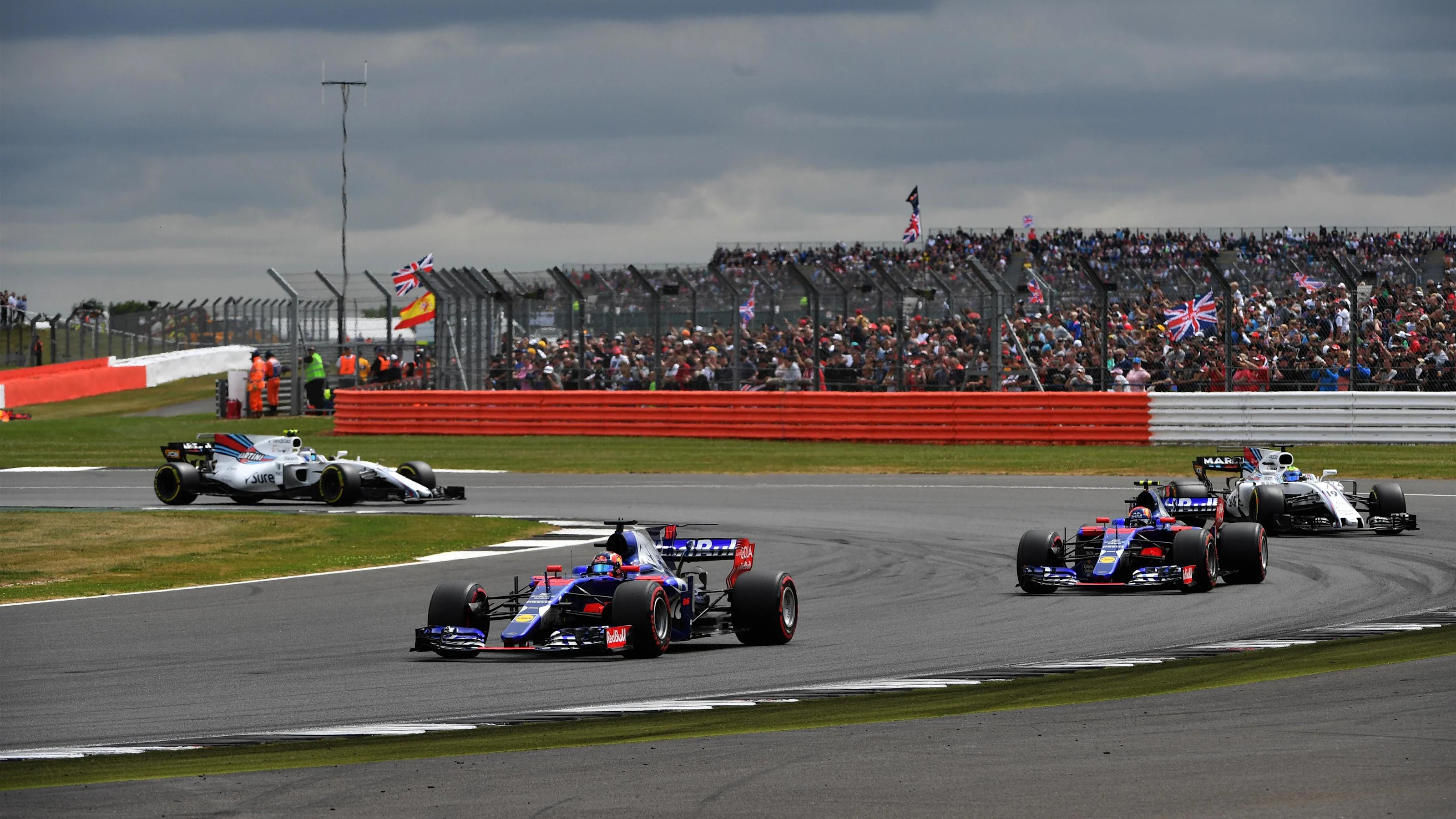 Daniil Kvyat (RUS) Scuderia Toro Rosso STR12 at Formula One World Championship, Rd10, British Grand