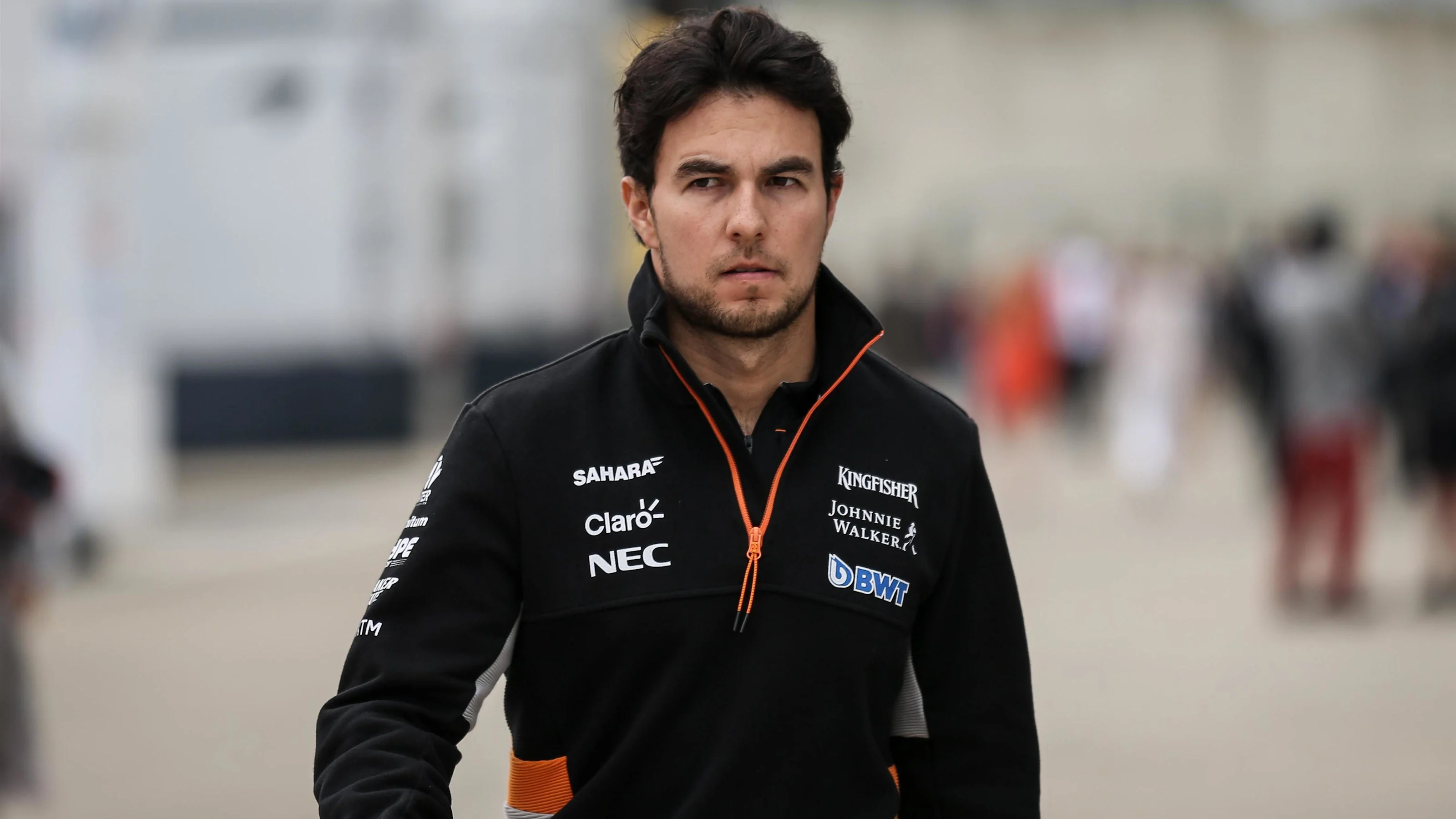 Sergio Perez (MEX) Force India at Formula One World Championship, Rd10, British Grand Prix, Race,