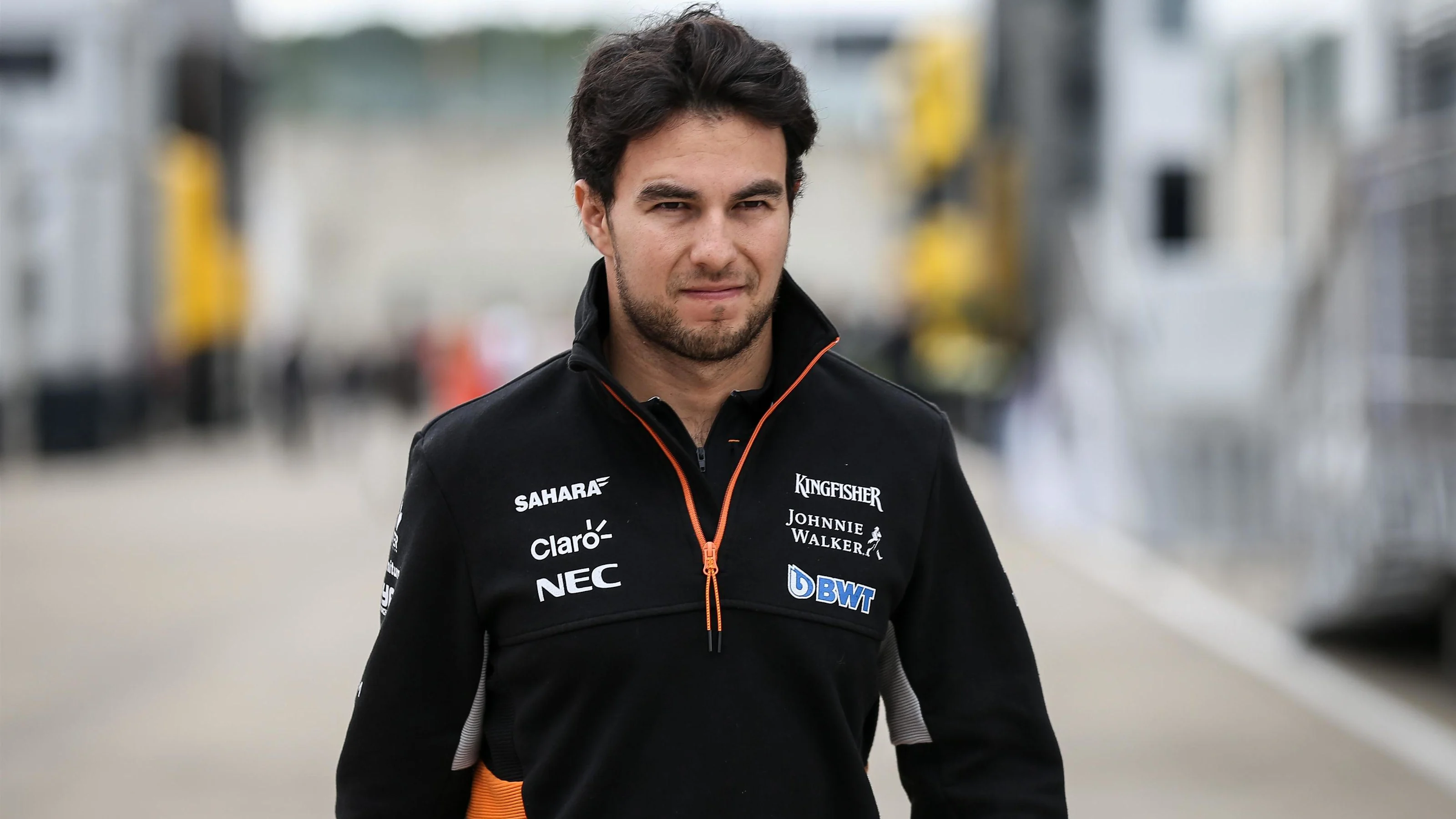 Sergio Perez (MEX) Force India at Formula One World Championship, Rd10, British Grand Prix, Race,
