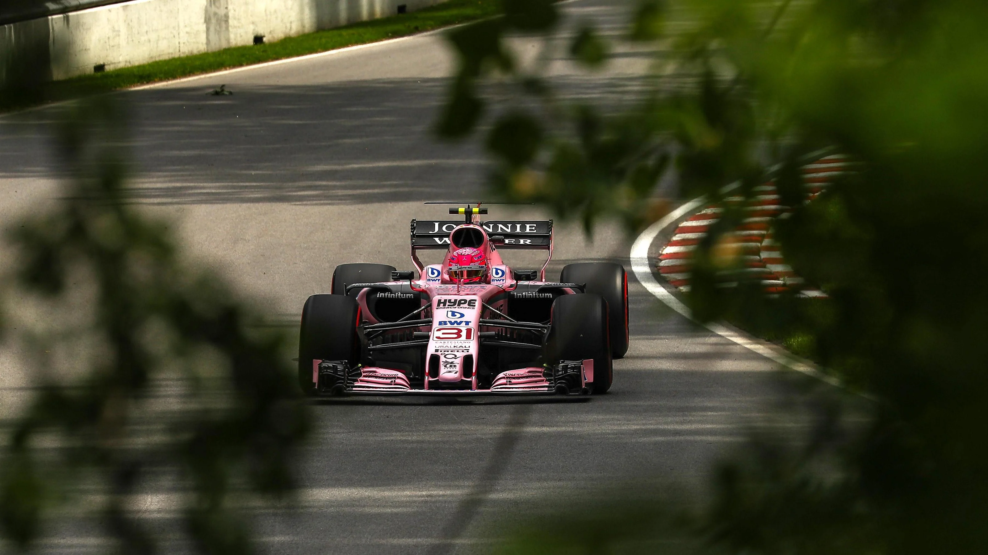 Esteban Ocon (FRA) Force India VJM10 at Formula One World Championship, Rd7, Canadian Grand Prix,