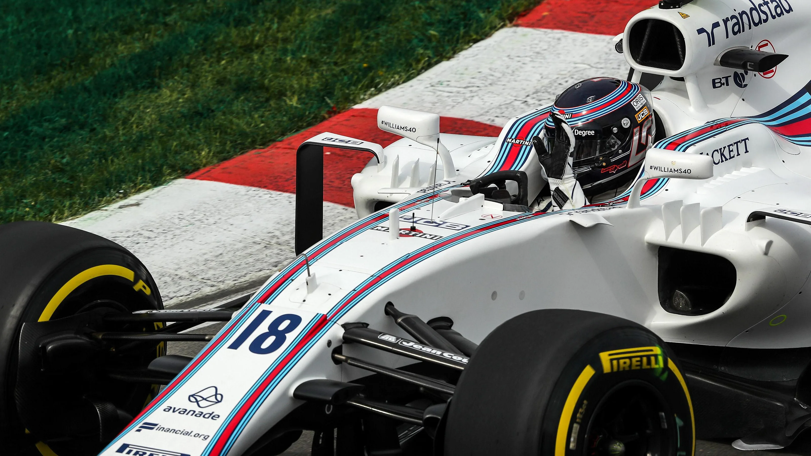 Lance Stroll (CDN) Williams FW40 at Formula One World Championship, Rd7, Canadian Grand Prix,