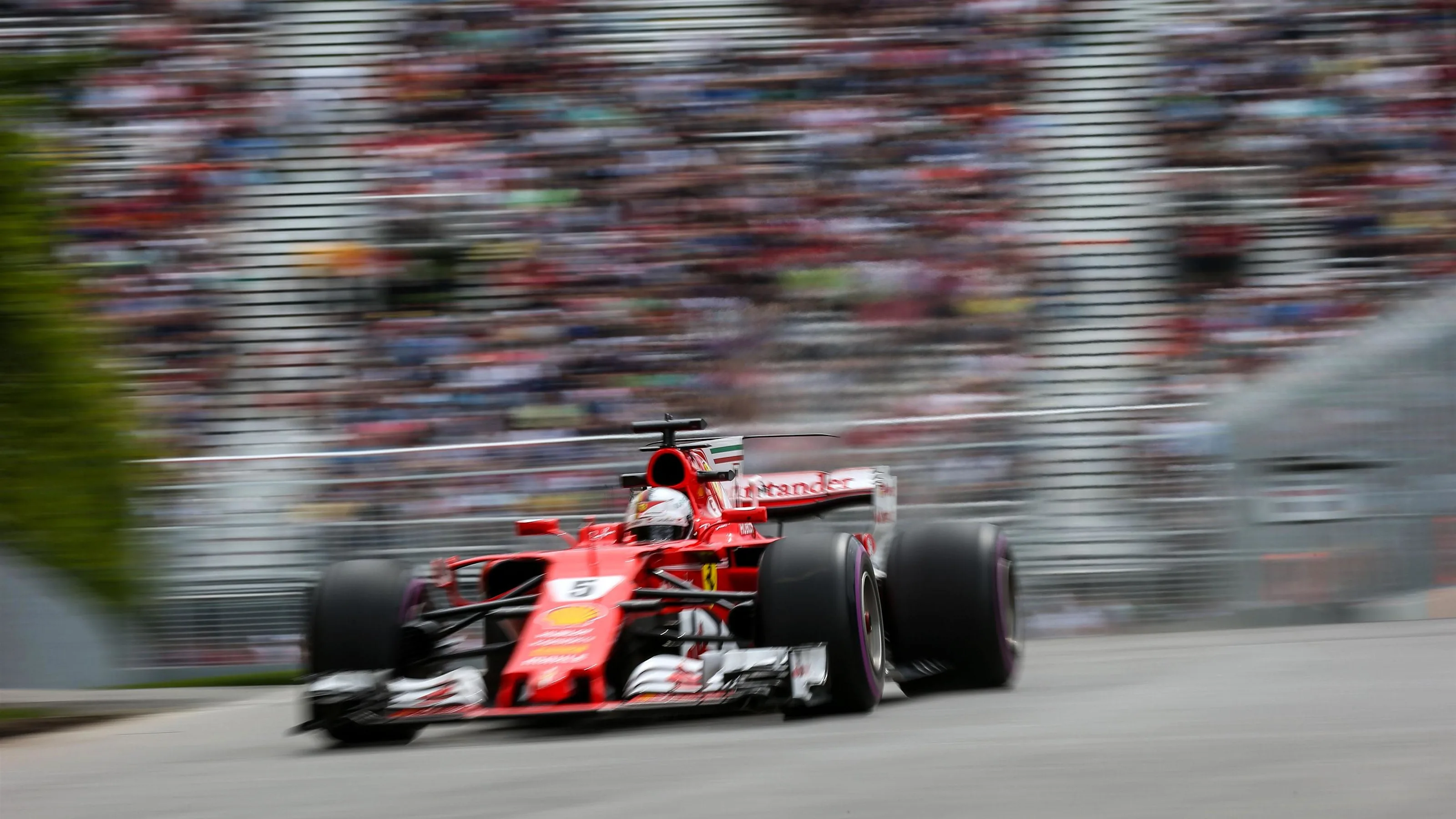 Sebastian Vettel (GER) Ferrari SF70-H at Formula One World Championship, Rd7, Canadian Grand Prix,