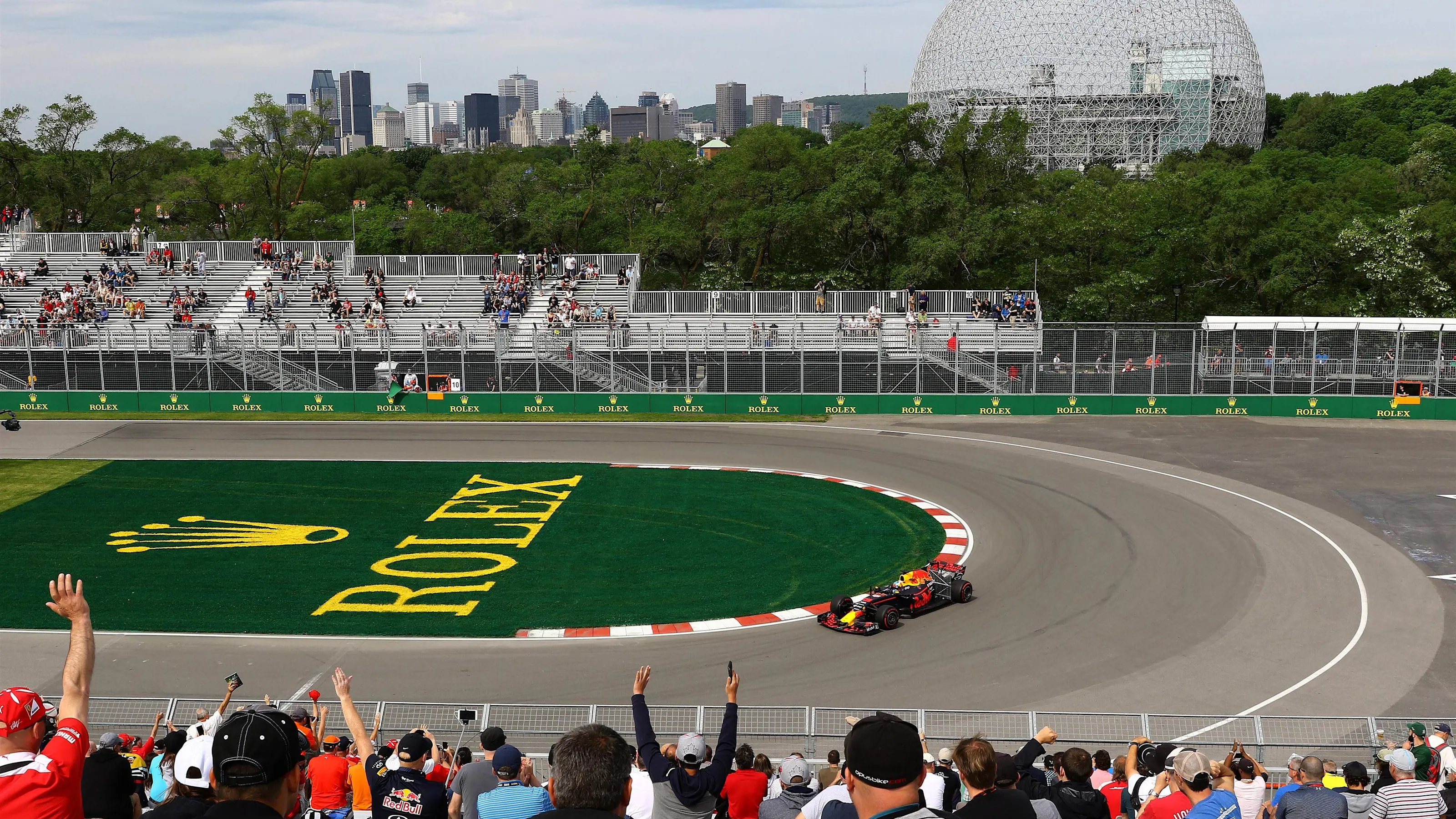 Daniel Ricciardo (AUS) Red Bull Racing RB13 at Formula One World Championship, Rd7, Canadian Grand