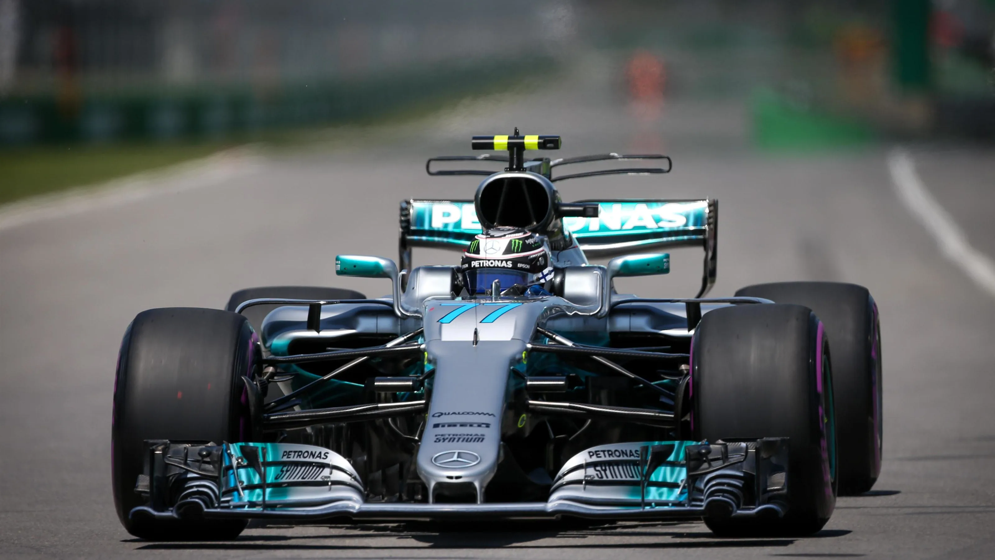 Valtteri Bottas (FIN) Mercedes-Benz F1 W08 Hybrid at Formula One World Championship, Rd7, Canadian