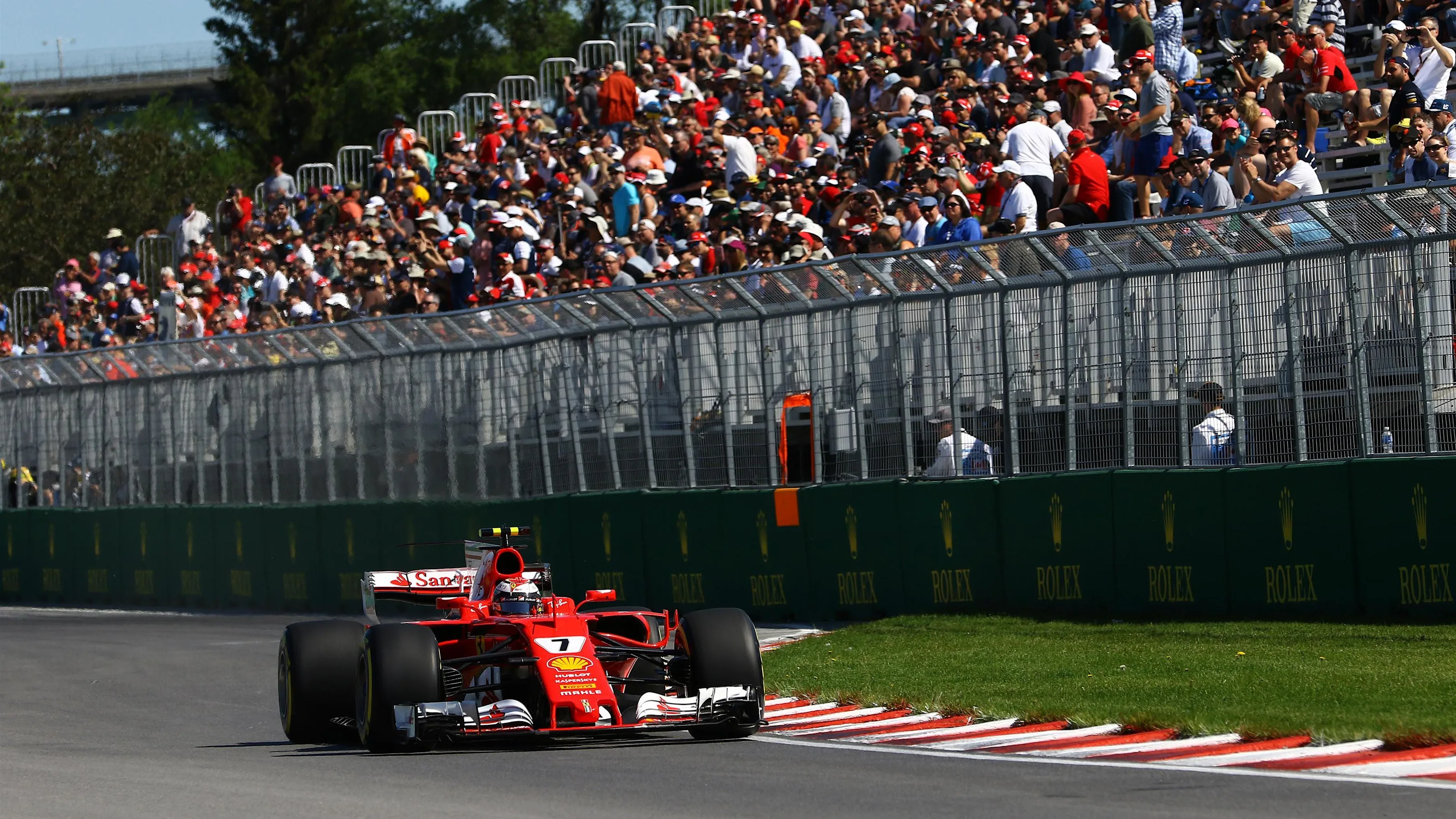 Kimi Raikkonen (FIN) Ferrari SF70-H at Formula One World Championship, Rd7, Canadian Grand Prix,