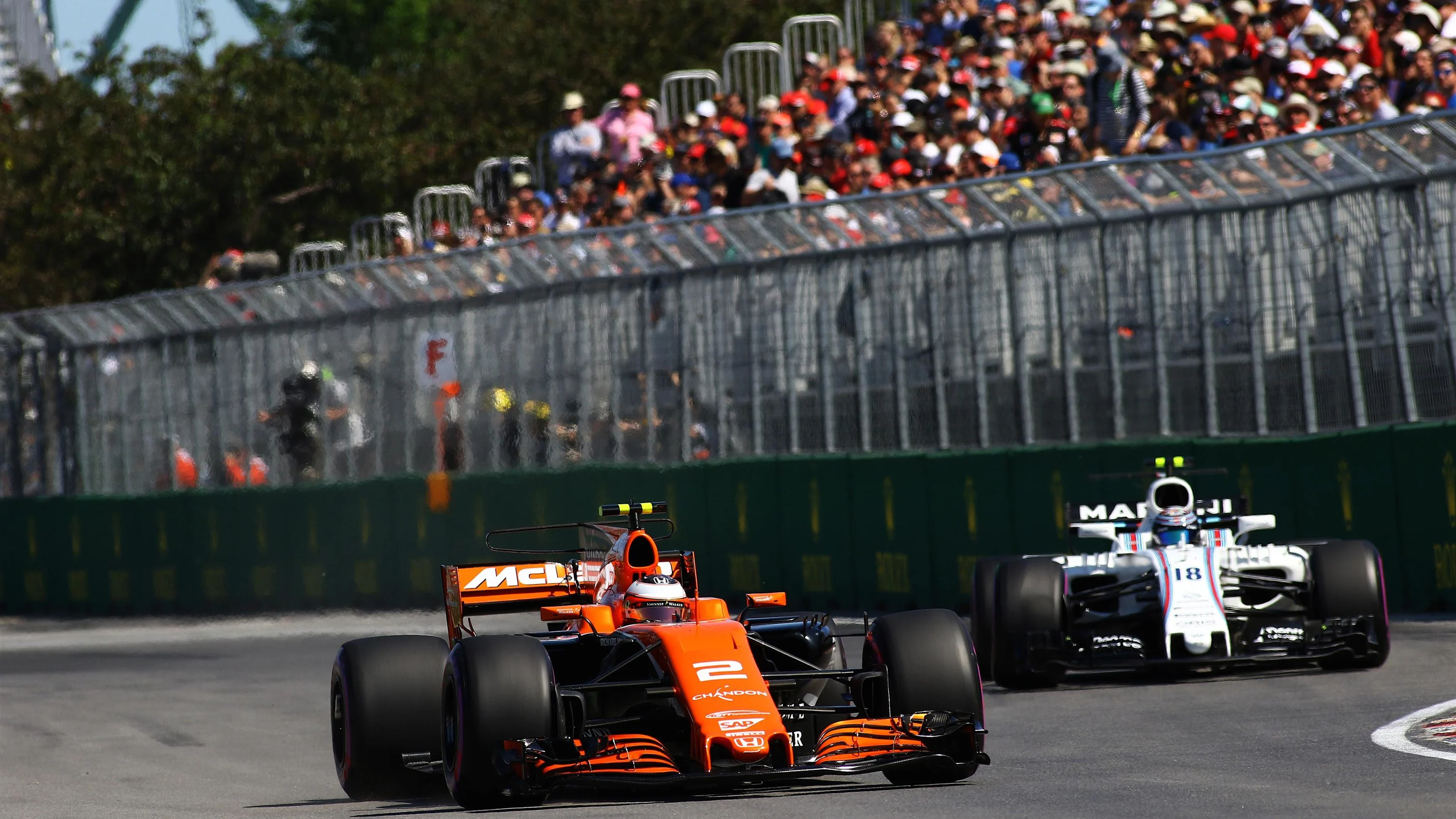 Stoffel Vandoorne (BEL) McLaren MCL32 at Formula One World Championship, Rd7, Canadian Grand Prix,