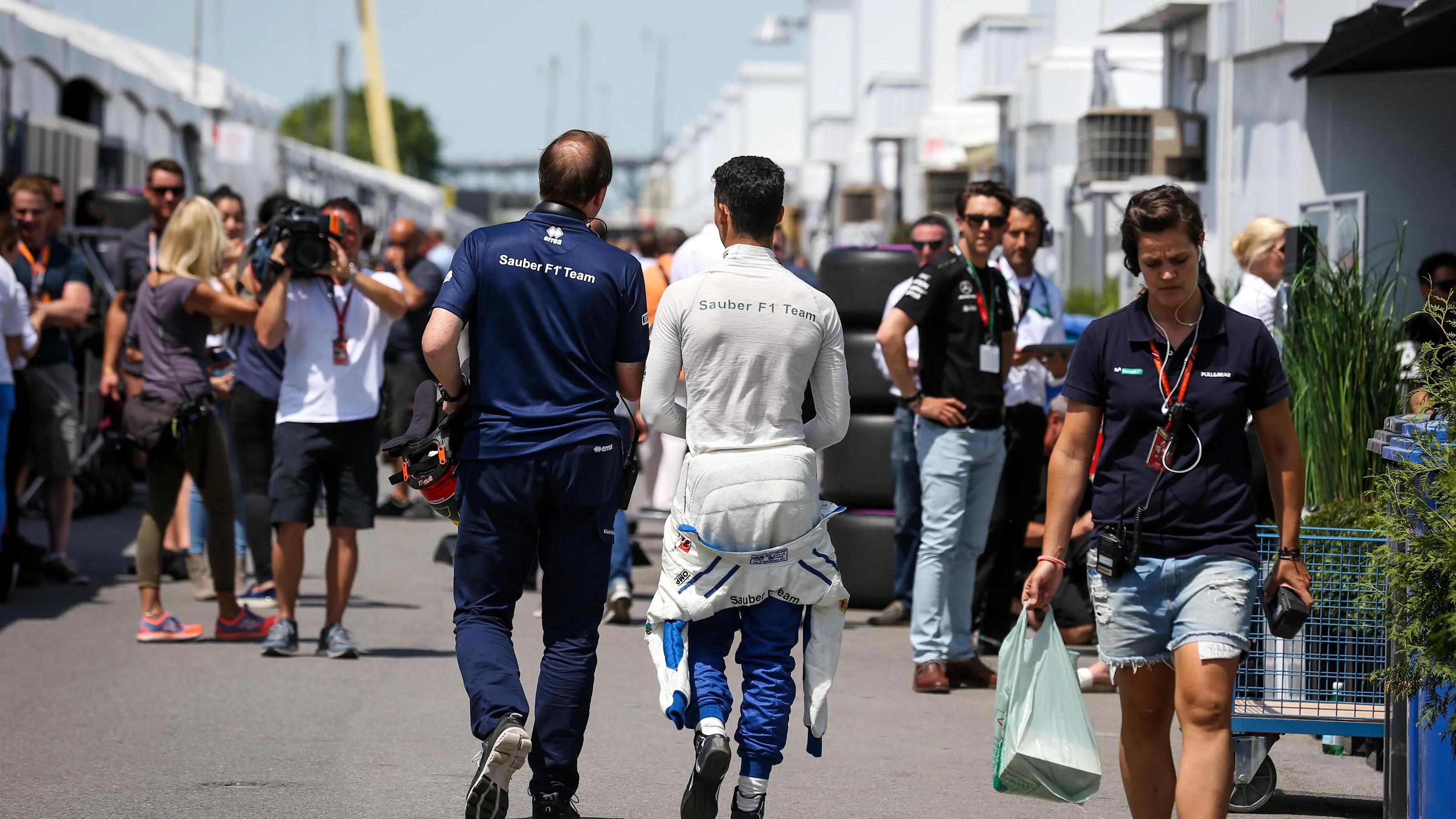 Pascal Wehrlein (GER) Sauber at Formula One World Championship, Rd7, Canadian Grand Prix,