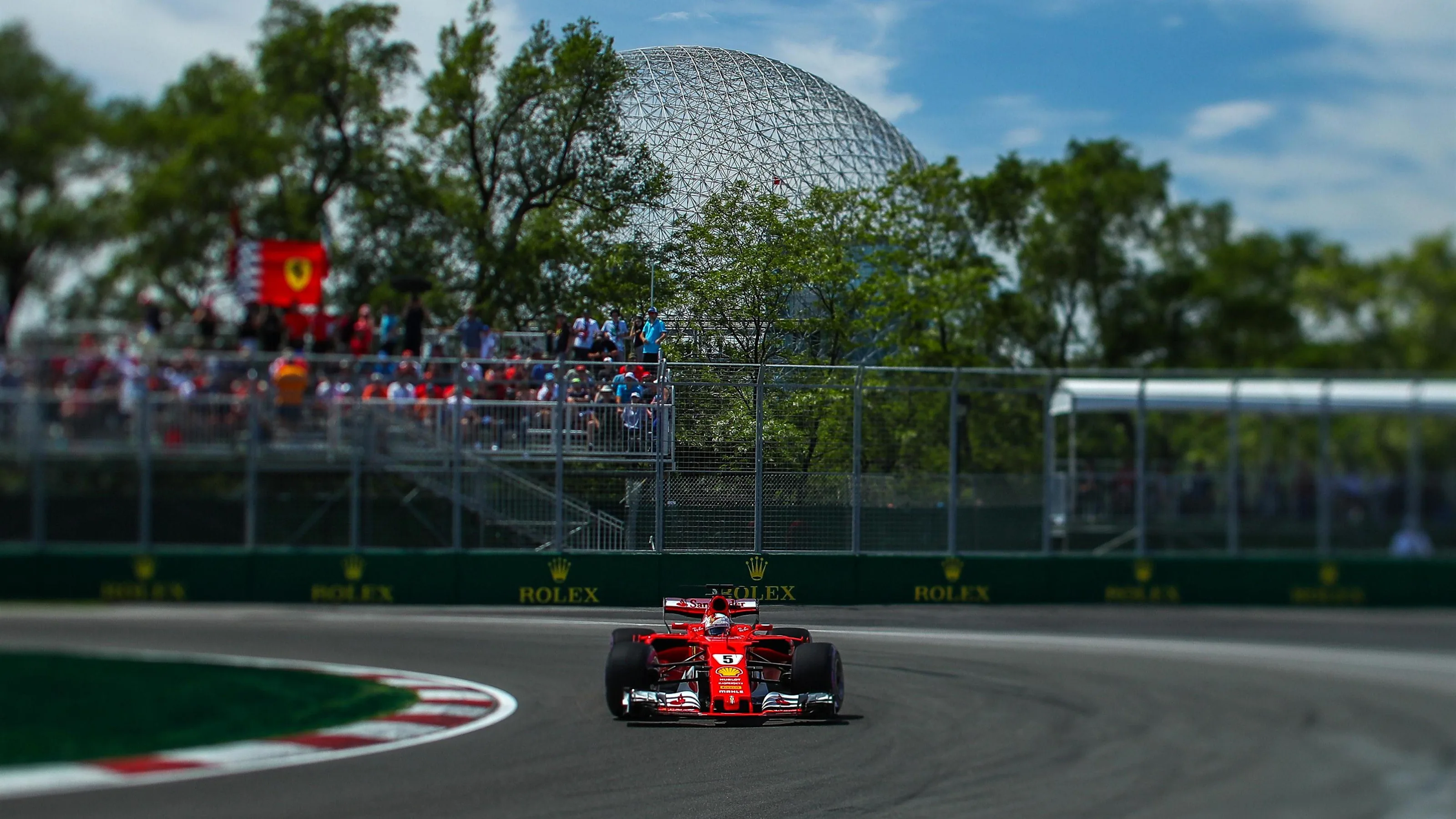 Sebastian Vettel (GER) Ferrari SF70-H at Formula One World Championship, Rd7, Canadian Grand Prix,