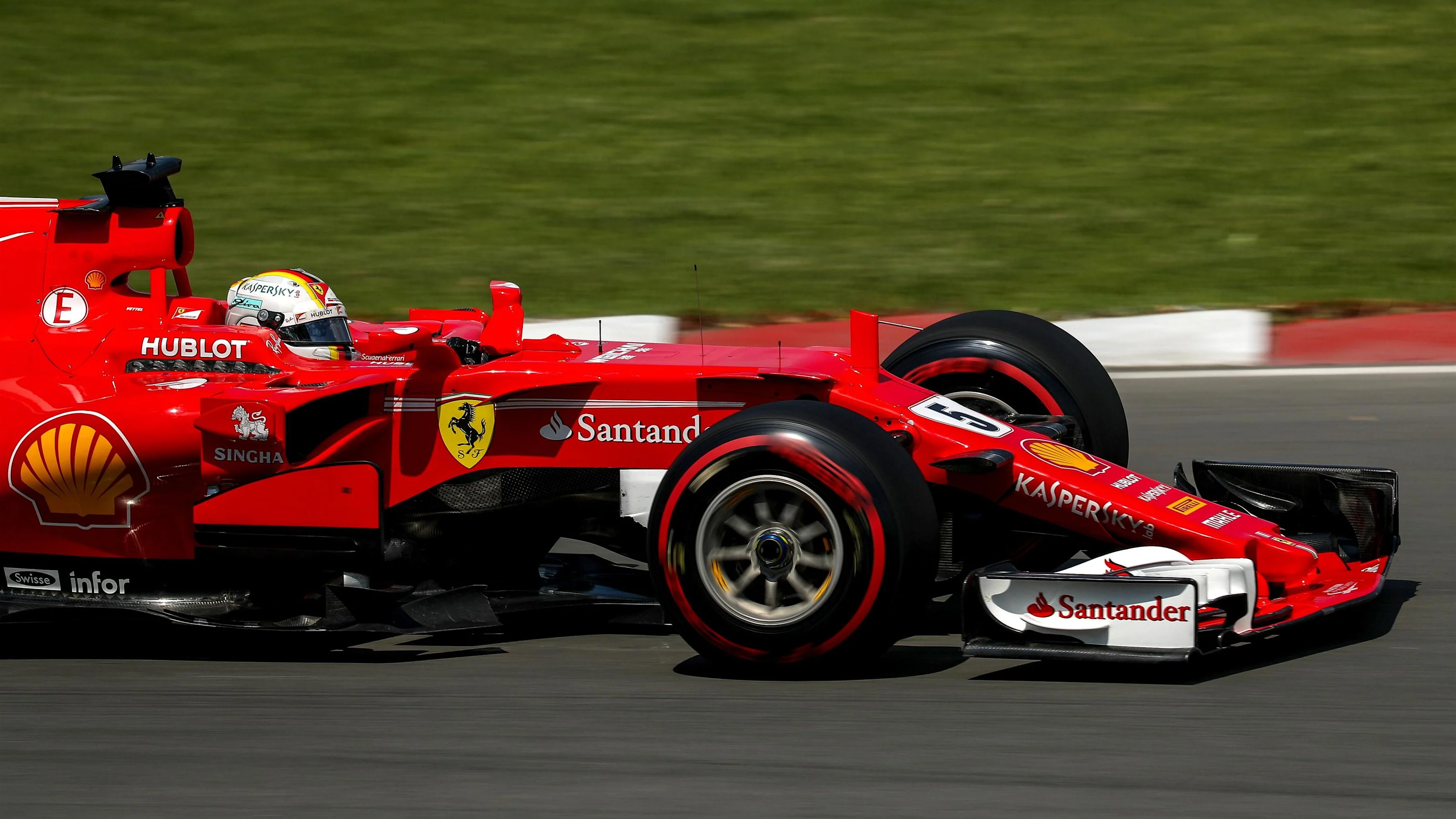 Sebastian Vettel (GER) Ferrari SF70-H at Formula One World Championship, Rd7, Canadian Grand Prix,