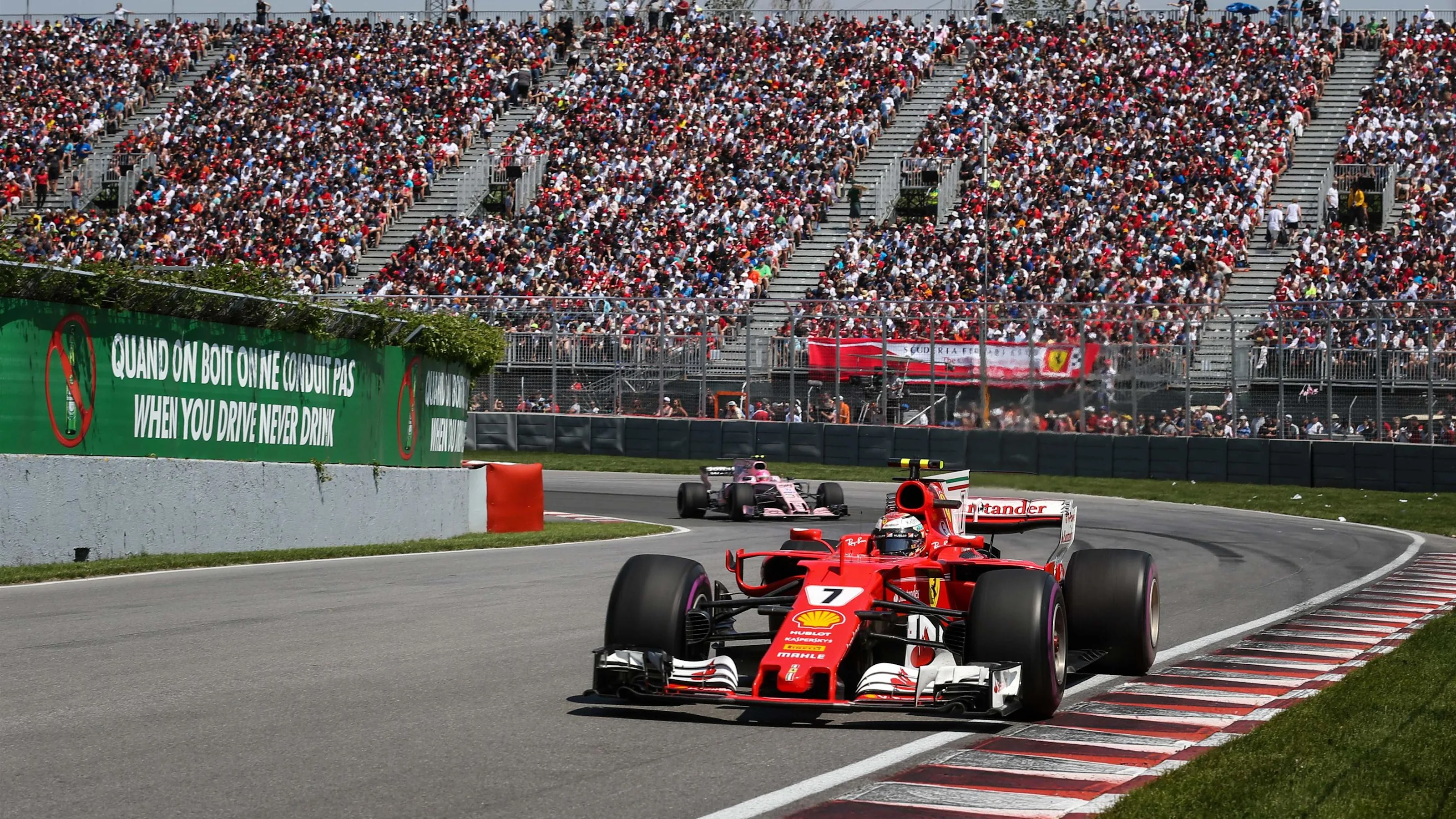 Kimi Raikkonen (FIN) Ferrari SF70-H at Formula One World Championship, Rd7, Canadian Grand Prix,