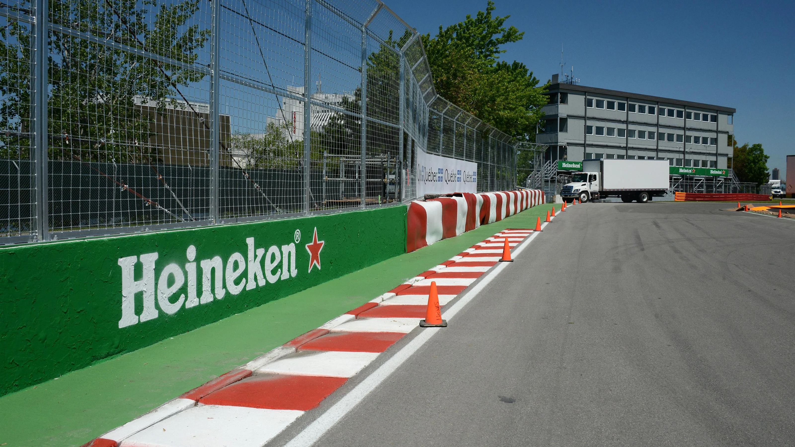 Champions Wall at Formula One World Championship, Rd7, Canadian Grand Prix, Preparations, Montreal,