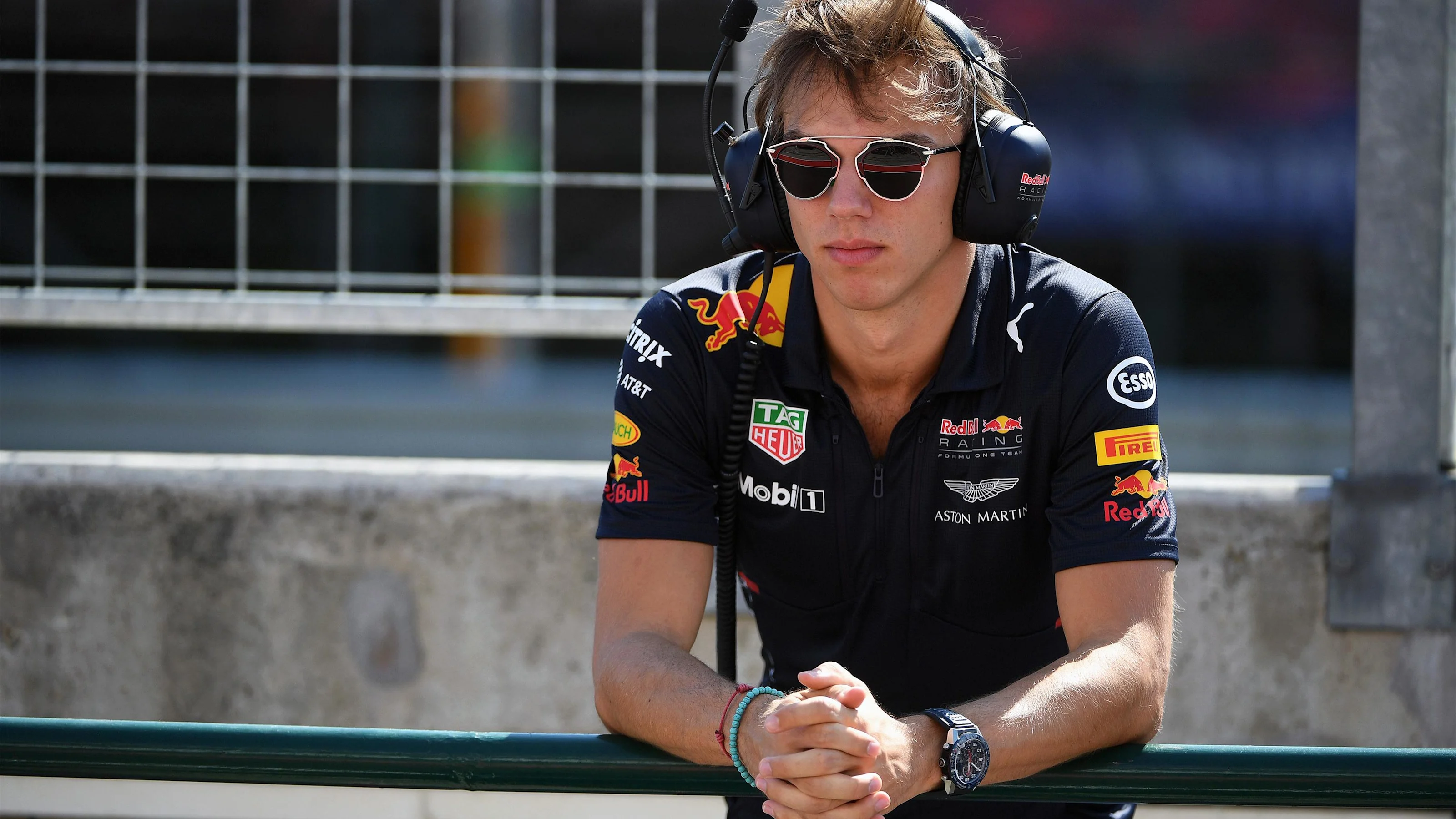Pierre Gasly (FRA) Red Bull Racing Test Driver at Formula One Testing, Day One, Hungaroring,
