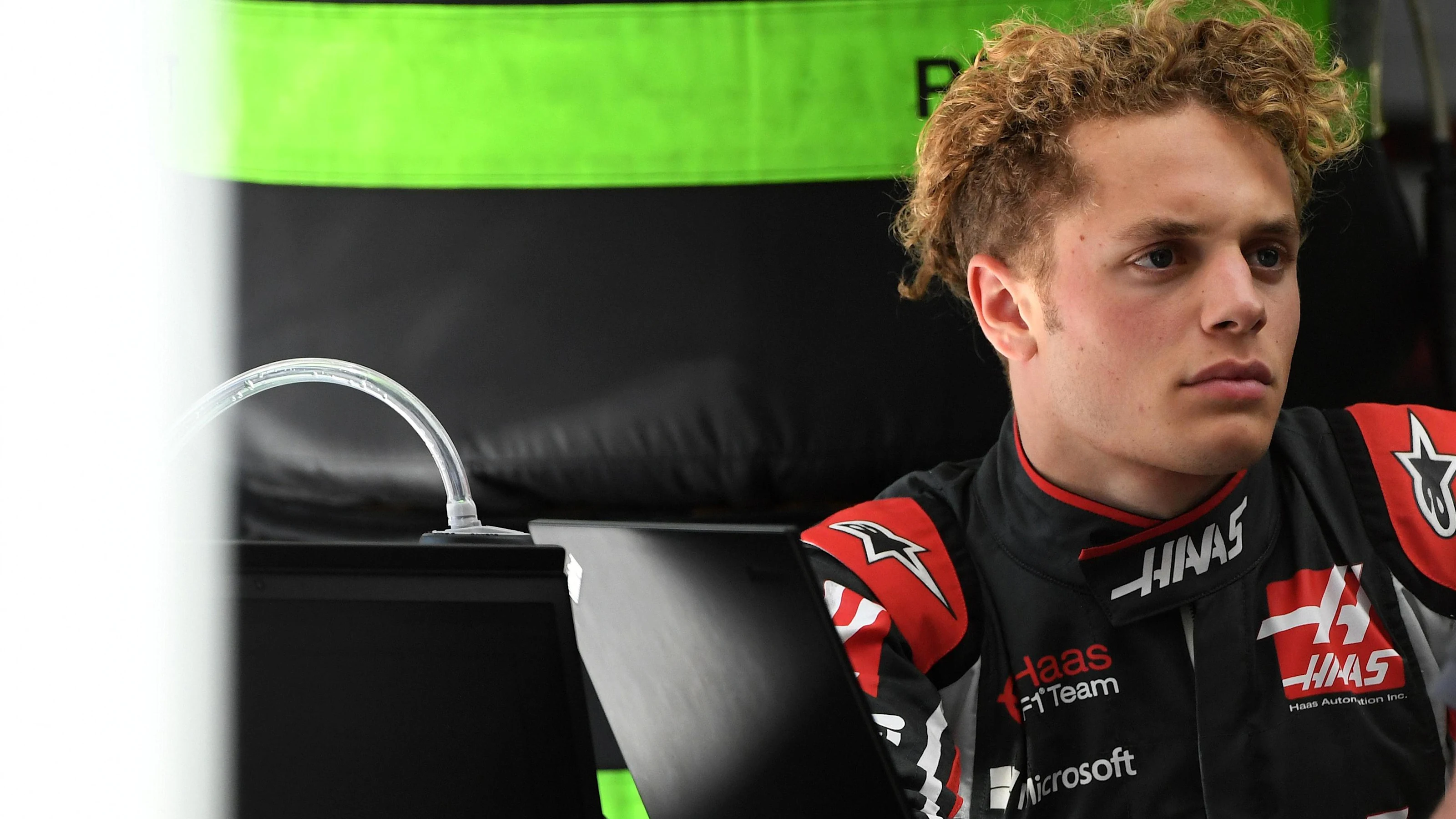 Santino Ferrucci (USA) Haas F1 at Formula One Testing, Day One, Hungaroring, Hungary, Tuesday 1