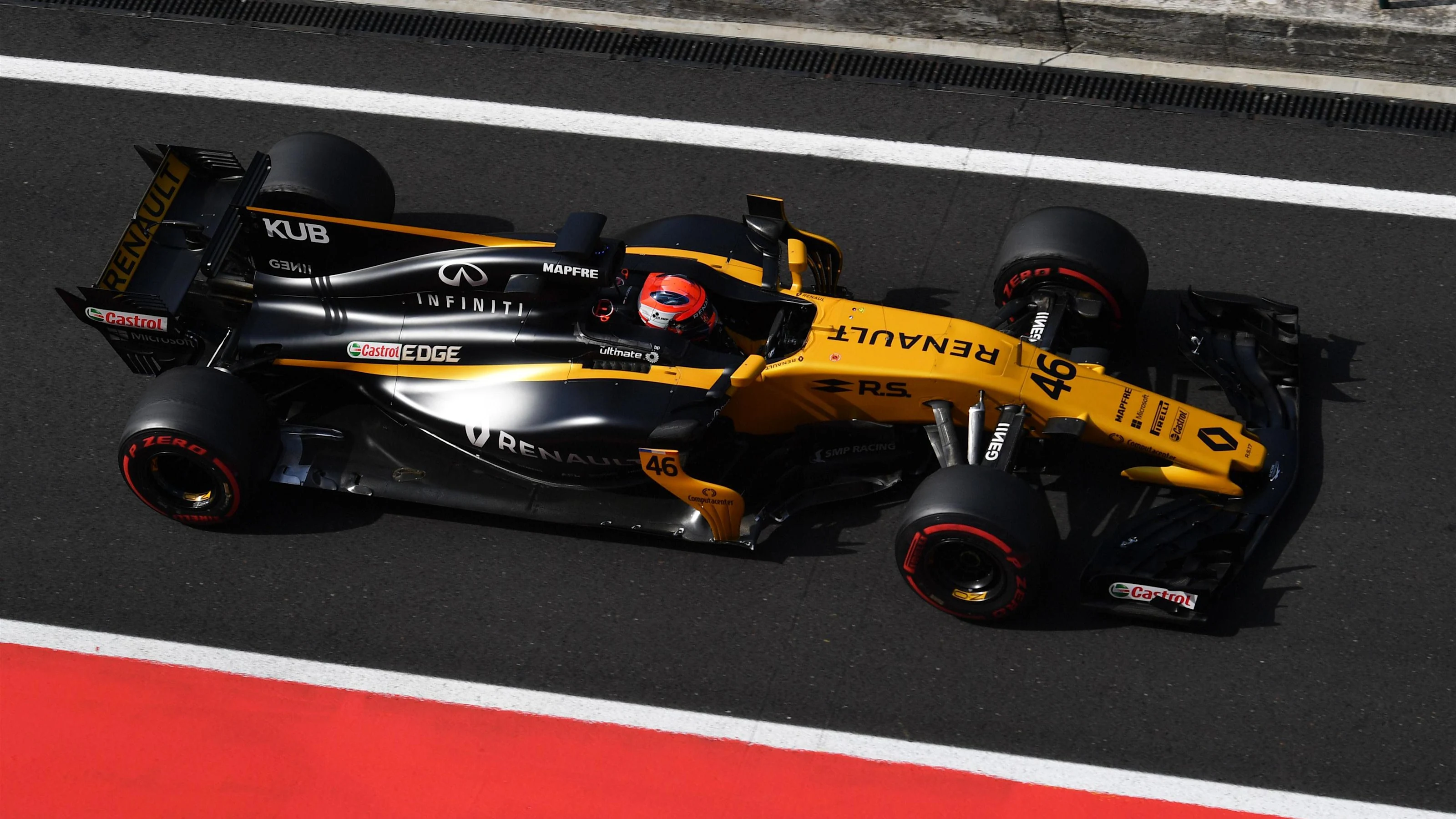 Robert Kubica (POL) Renault Sport F1 Team RS17 at Formula One Testing, Day Two, Hungaroring,