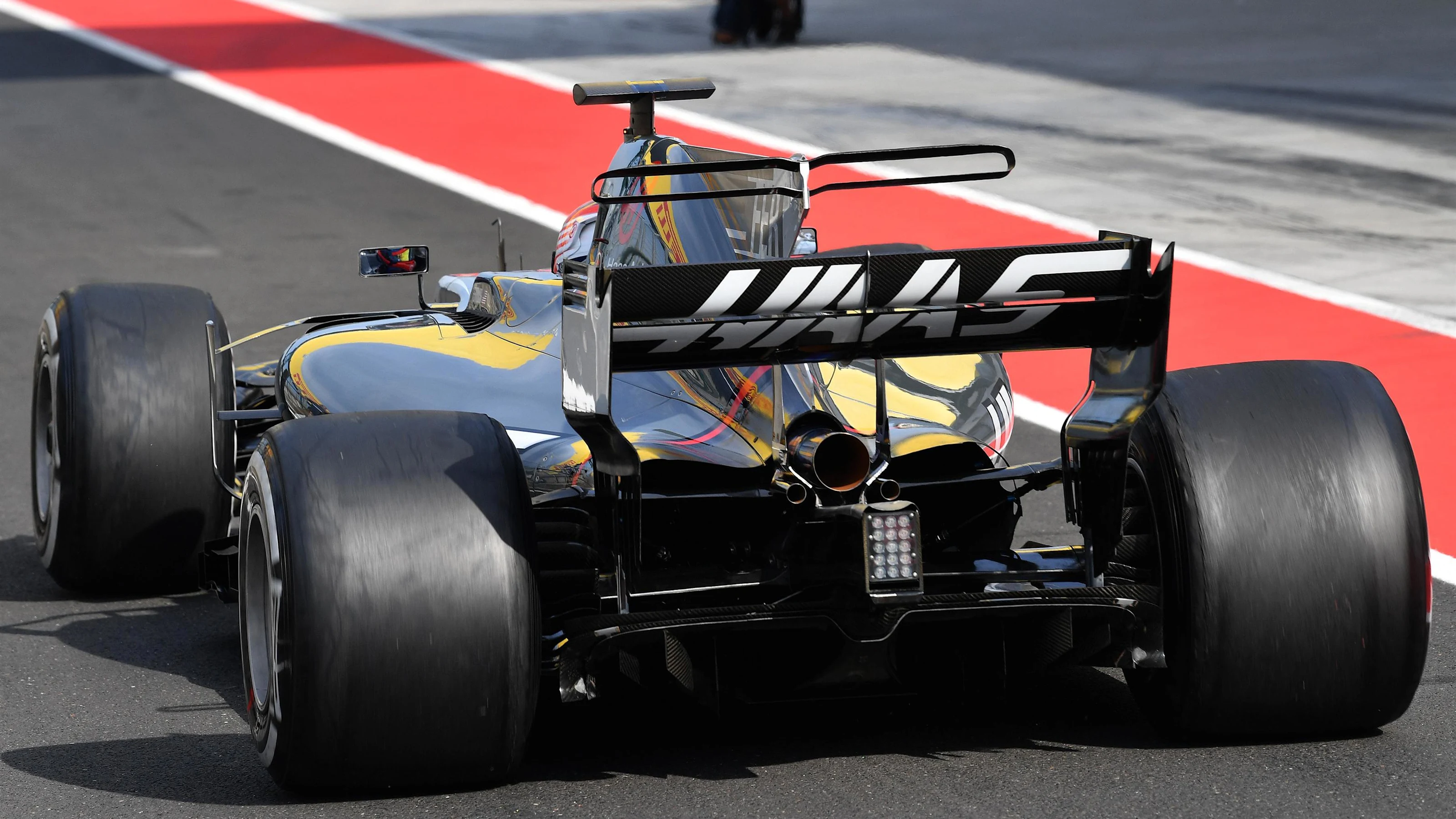 Santino Ferrucci (USA) Haas VF-17 at Formula One Testing, Day Two, Hungaroring, Hungary, Wednesday