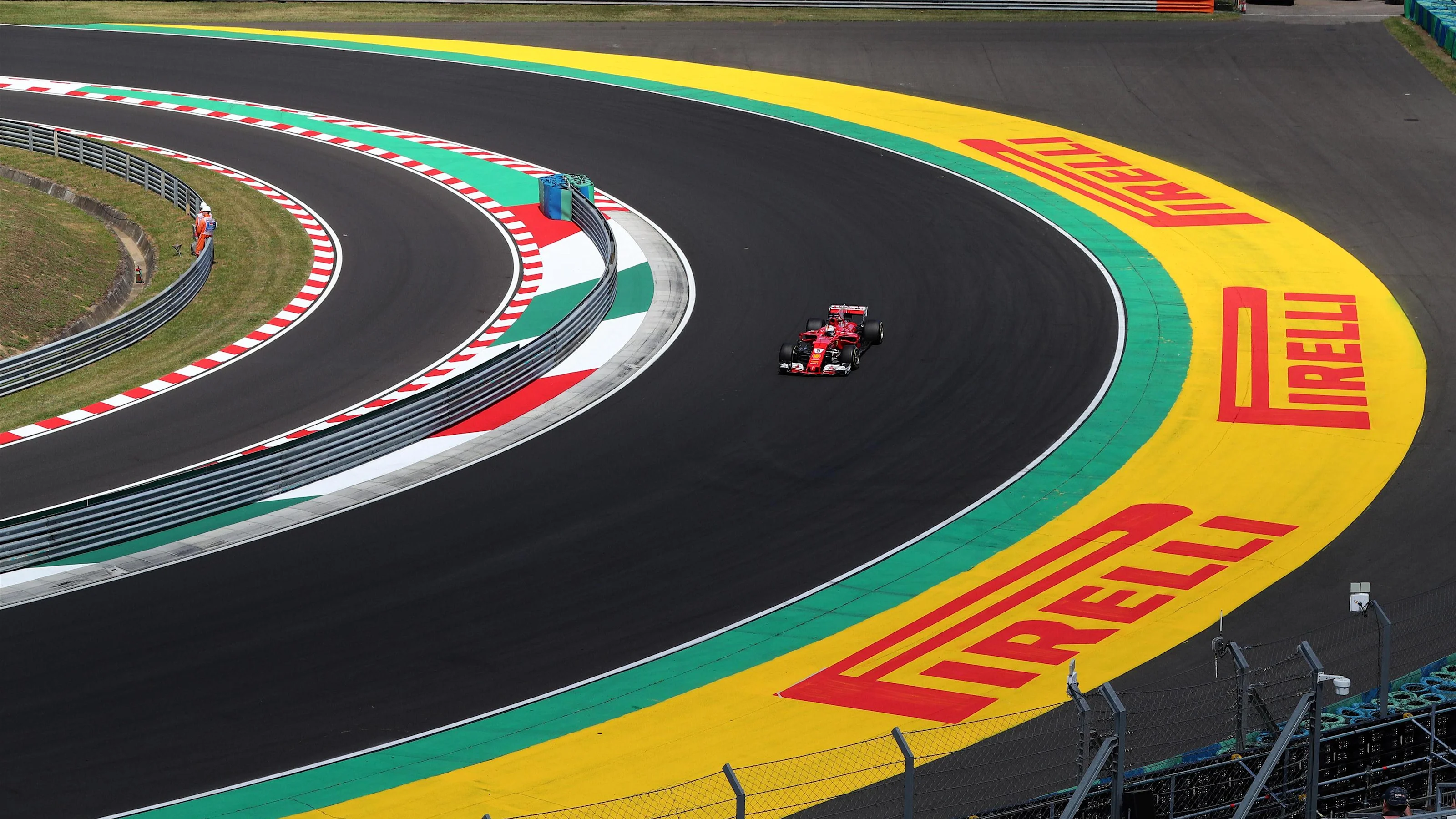 Sebastian Vettel (GER) Ferrari SF70-H at Formula One World Championship, Rd11, Hungarian Grand