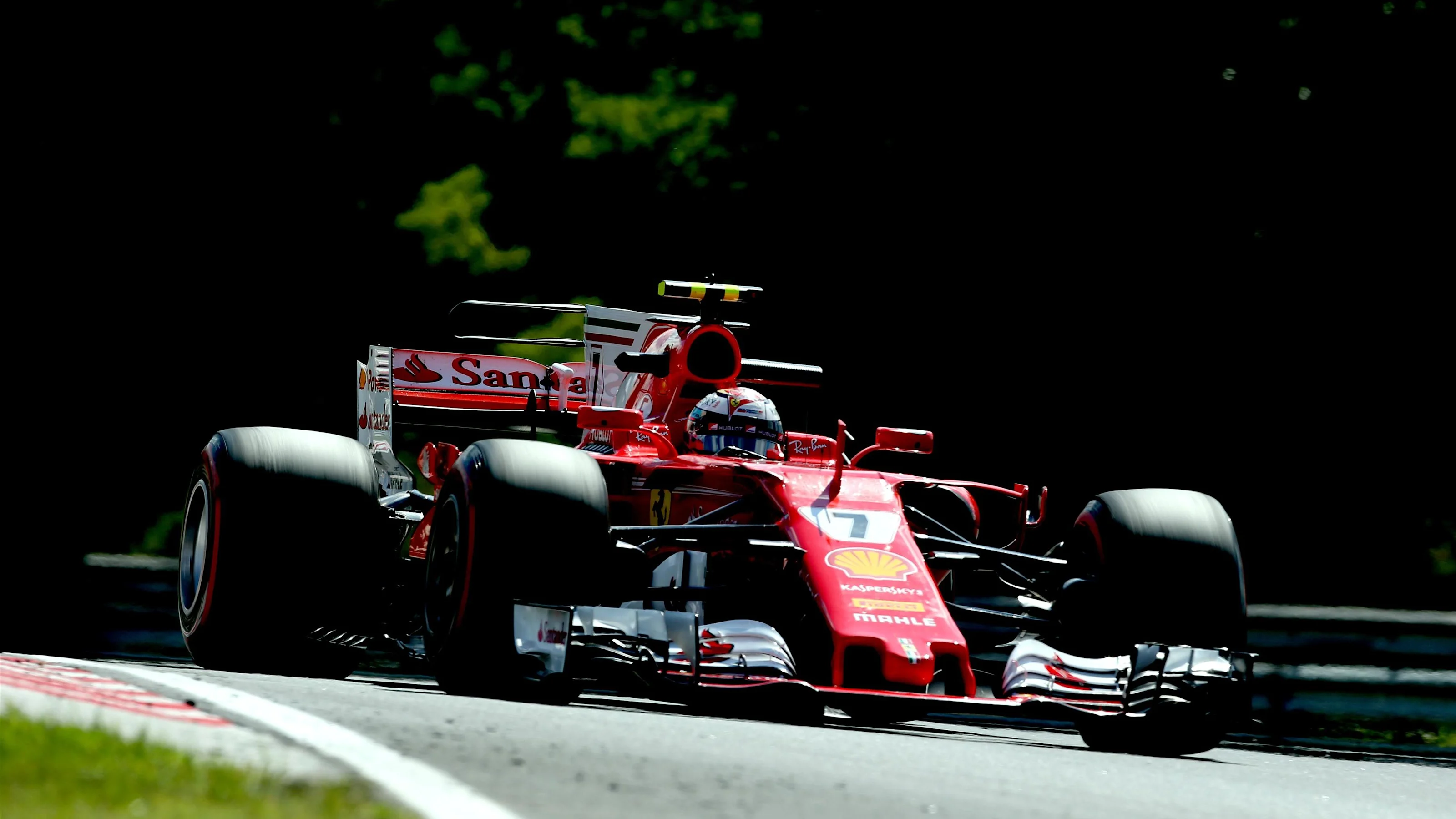 Kimi Raikkonen (FIN) Ferrari SF70-H at Formula One World Championship, Rd11, Hungarian Grand Prix,