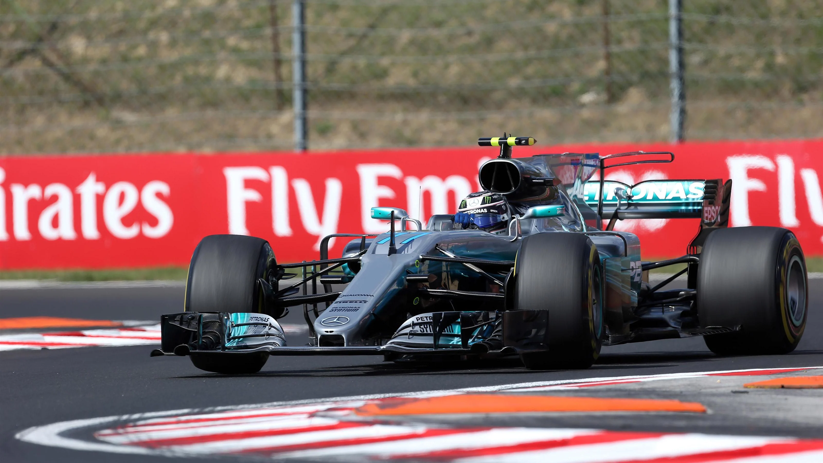 Valtteri Bottas (FIN) Mercedes-Benz F1 W08 Hybrid at Formula One World Championship, Rd11,