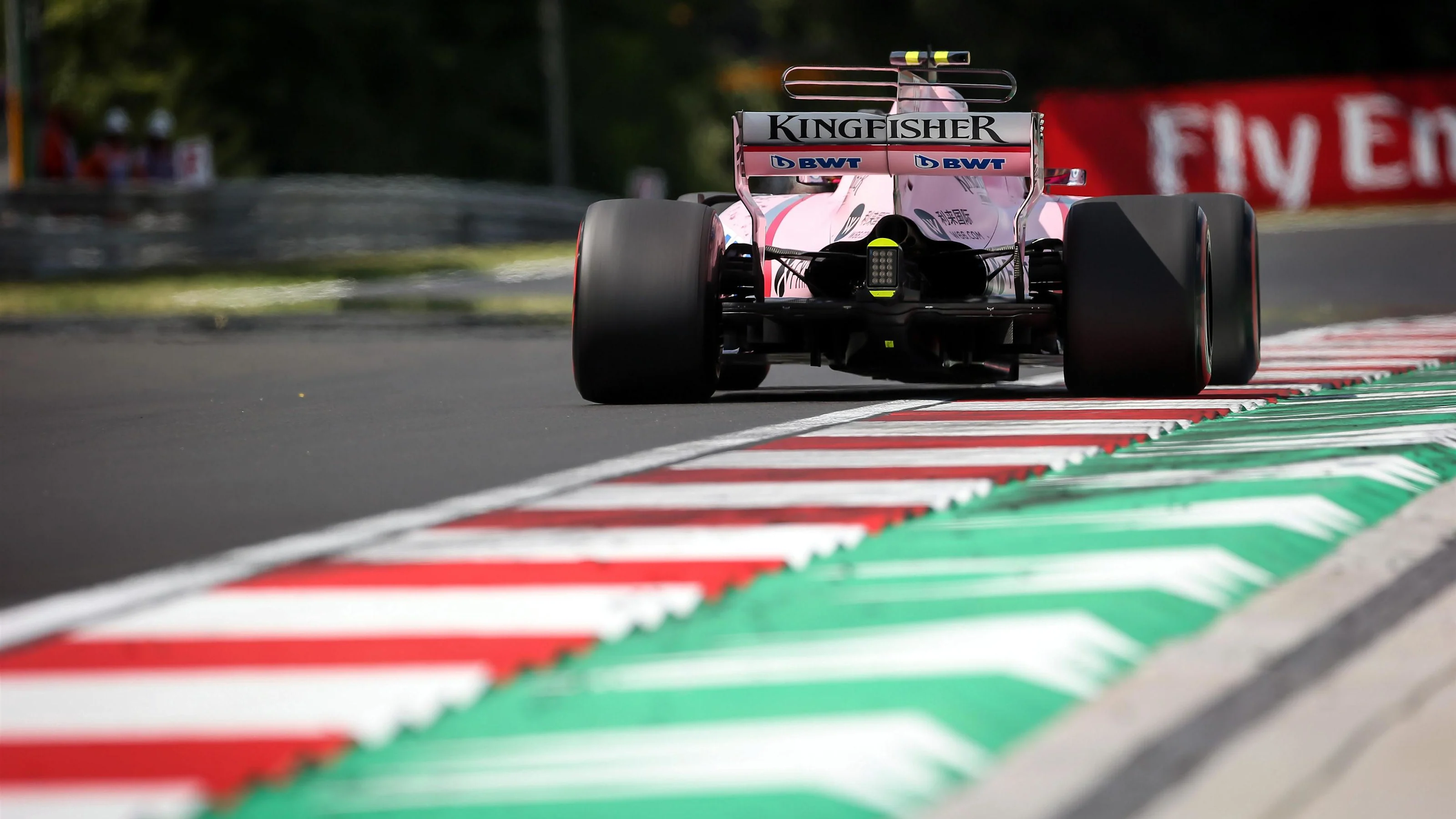 Esteban Ocon (FRA) Force India VJM10 at Formula One World Championship, Rd11, Hungarian Grand Prix,