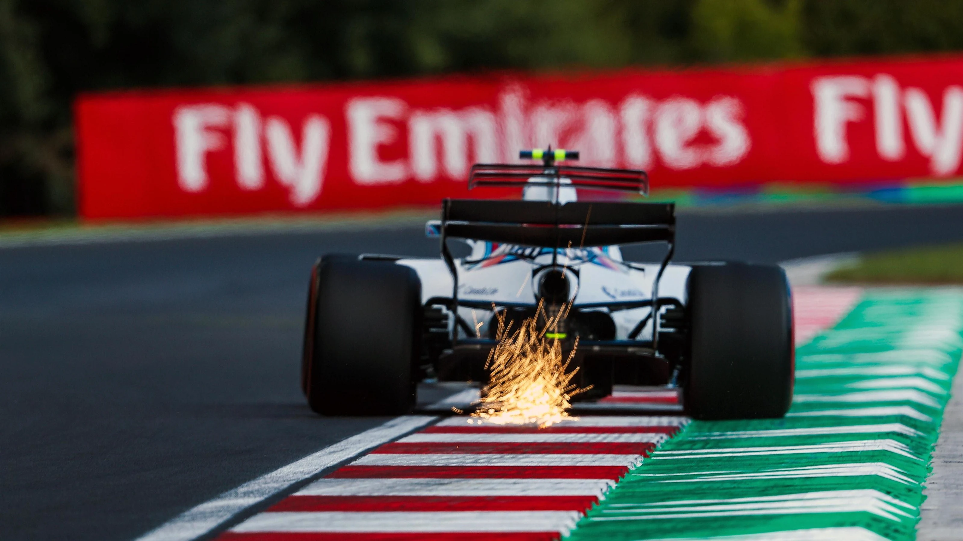 Lance Stroll (CDN) Williams FW40 at Formula One World Championship, Rd11, Hungarian Grand Prix,