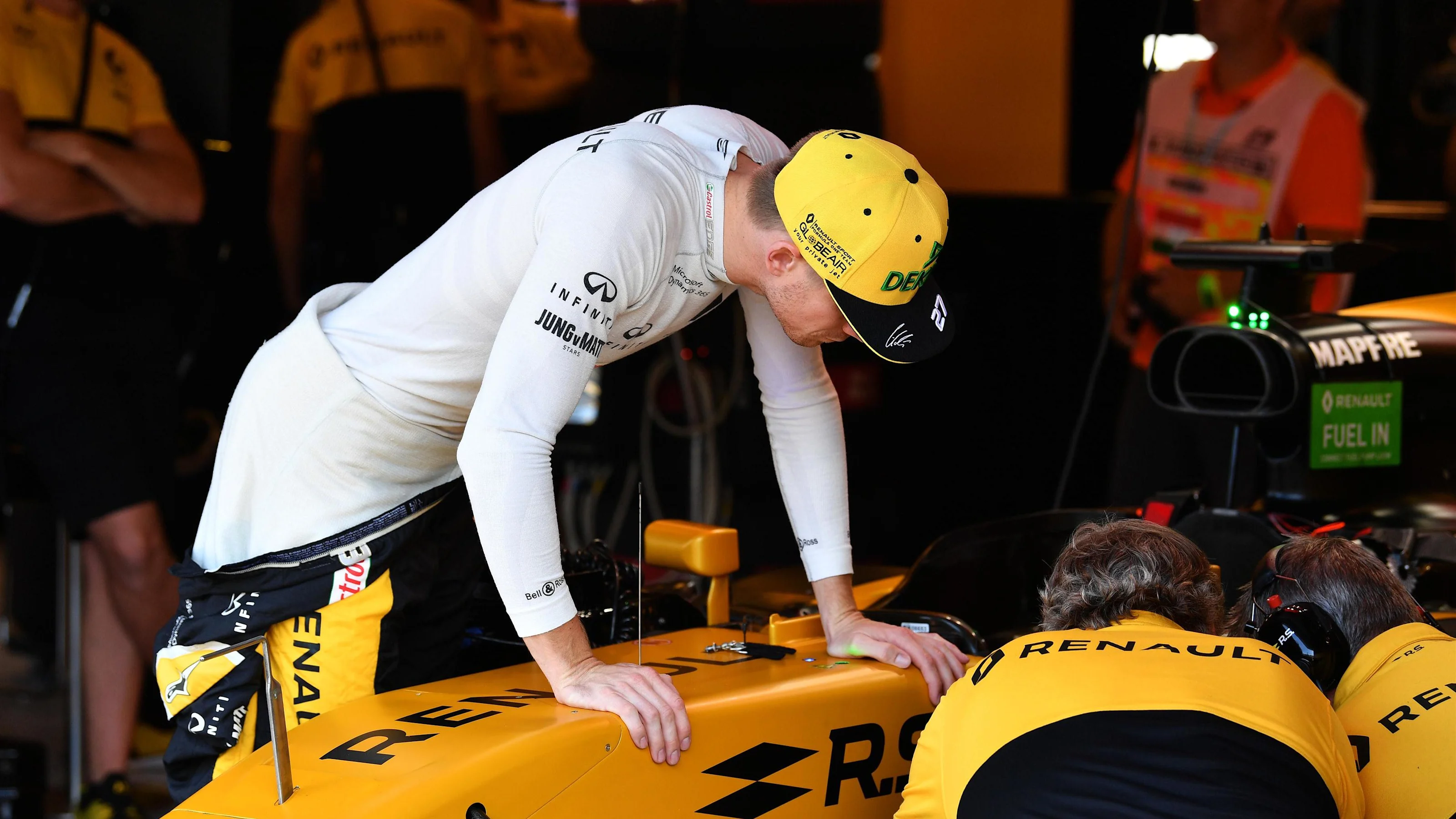 Nico Hulkenberg (GER) Renault Sport F1 Team RS17 at Formula One World Championship, Rd11, Hungarian